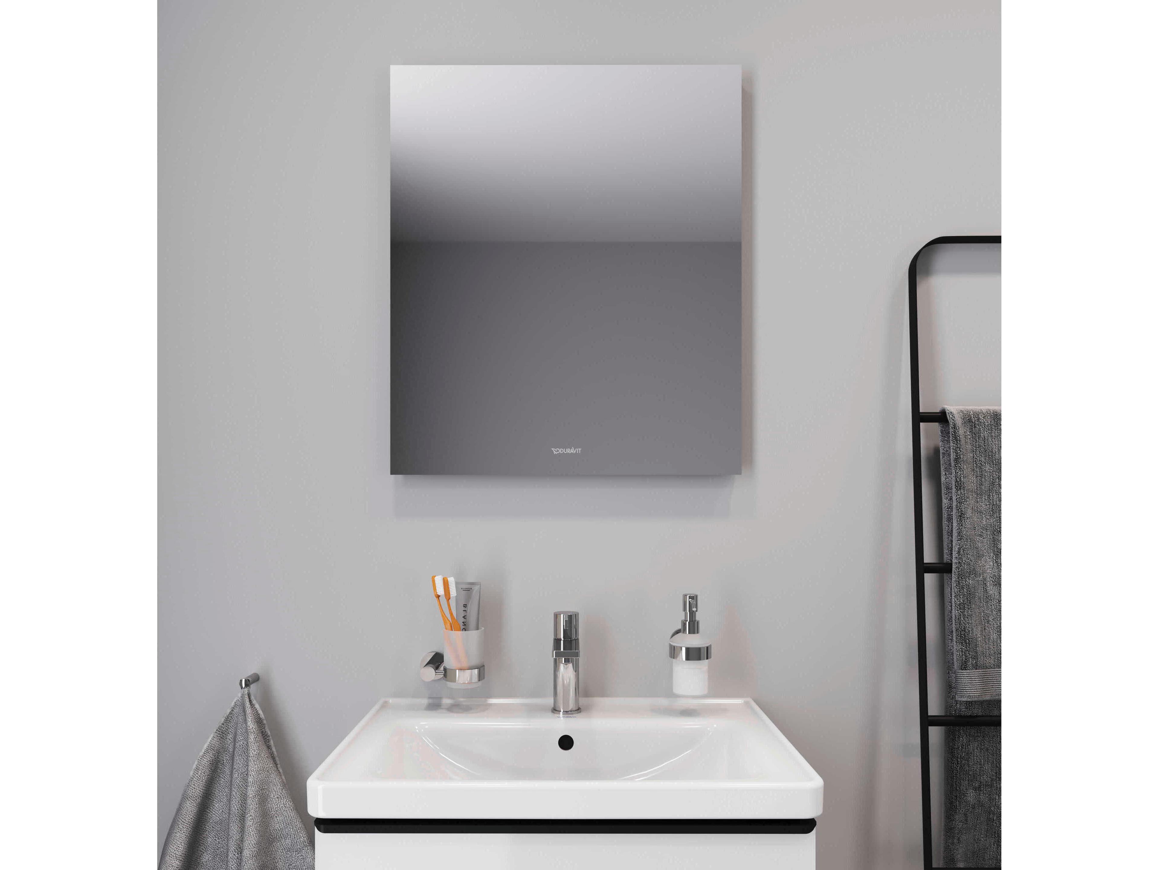 Duravit Light & Mirror 24'' White Matt Ambient-Light Standard LED Mirror