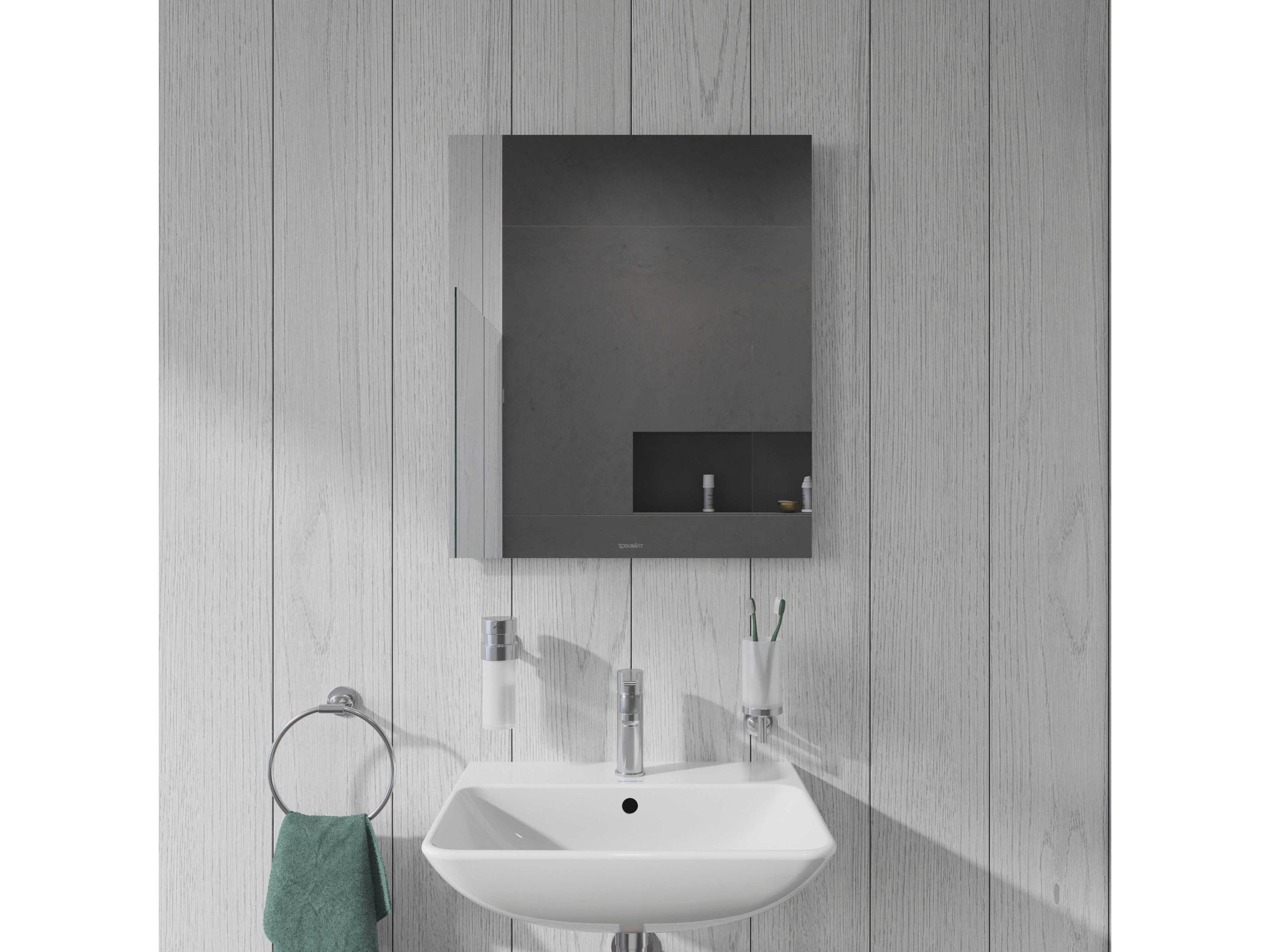 Duravit Light & Mirror 24'' White Matt Sensor-Control LED Mirror