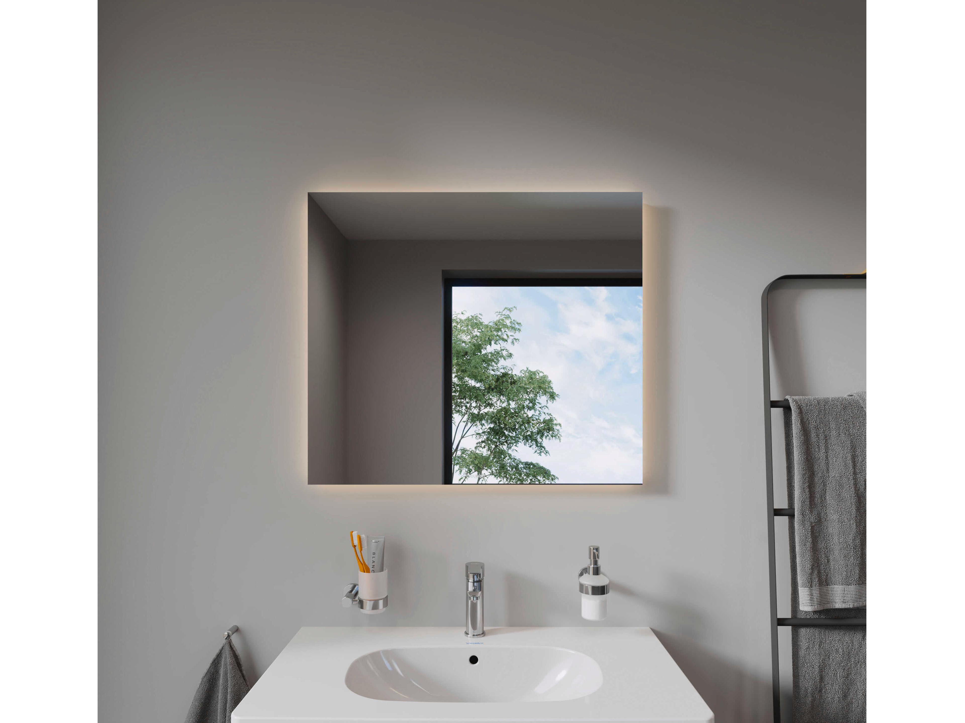 Duravit Light & Mirror 32'' White Matt Sensor-Control LED Mirror