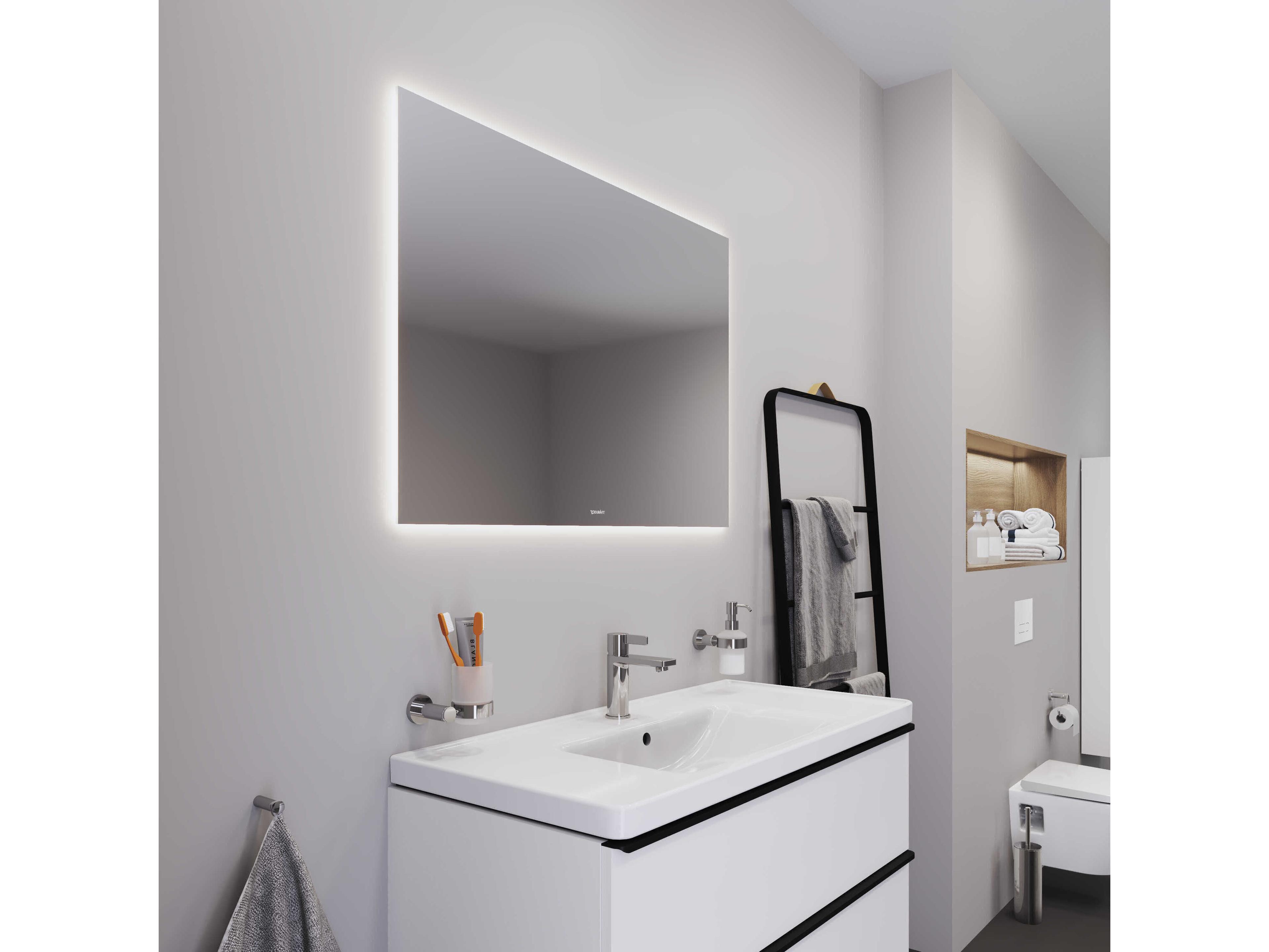 Duravit Light & Mirror 39'' White Matt Sensor-Control LED Mirror