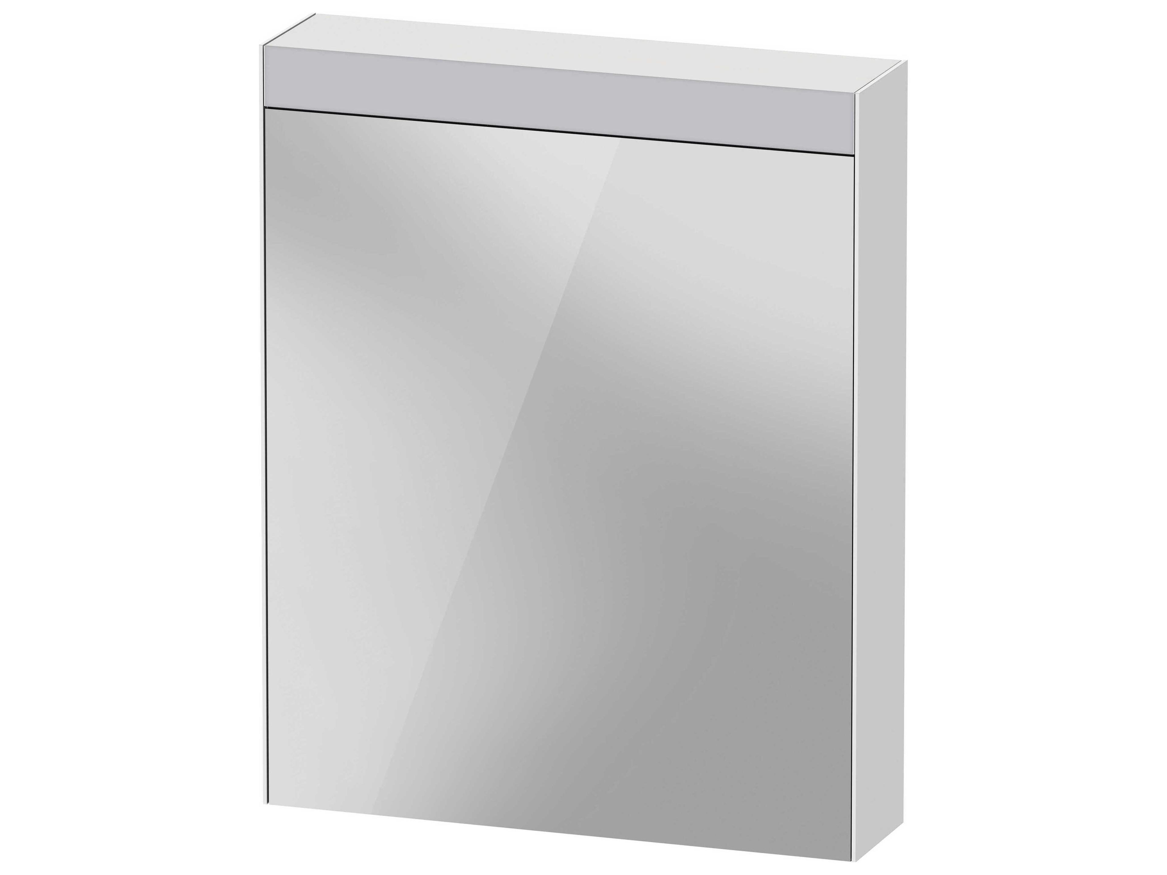 Duravit Light & Mirror 24'' White LED Mirror Cabinet - Right Side Hinge