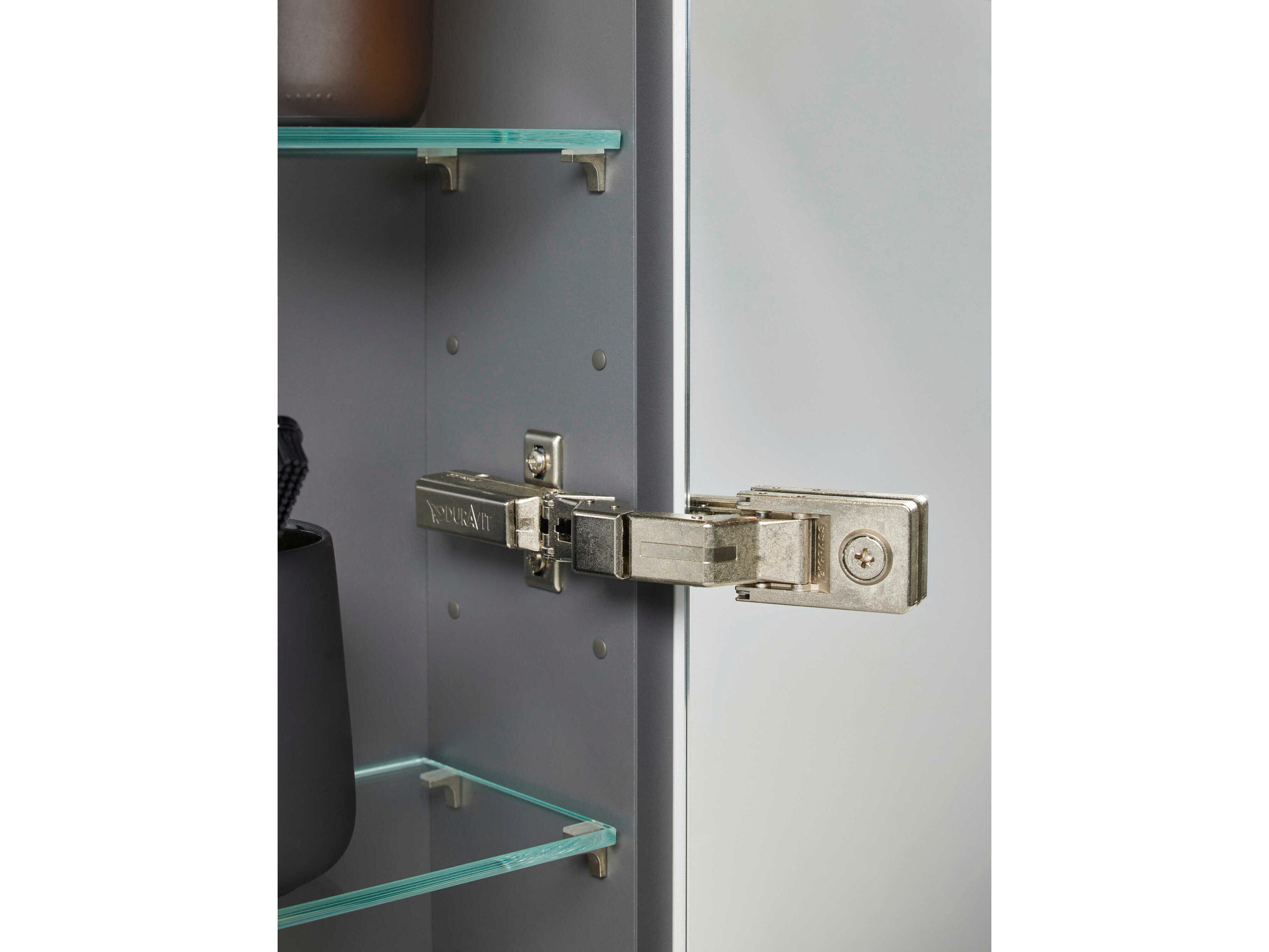 Duravit Light & Mirror 40'' White LED Mirror Cabinet - Left & Right Side Hinge