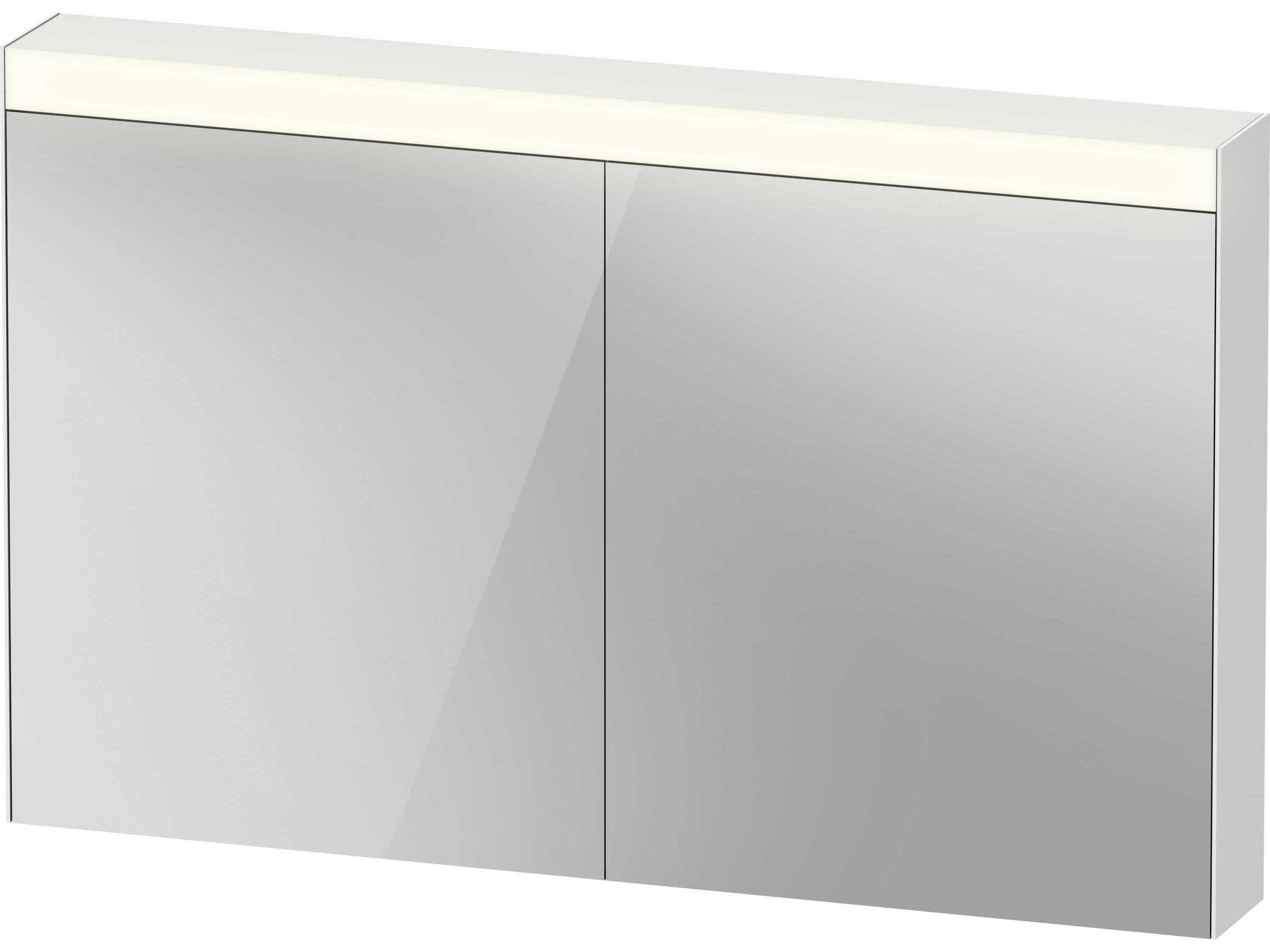 Light & Mirror 48'' White LED Mirror Cabinet - Left & Right Side Hinge
