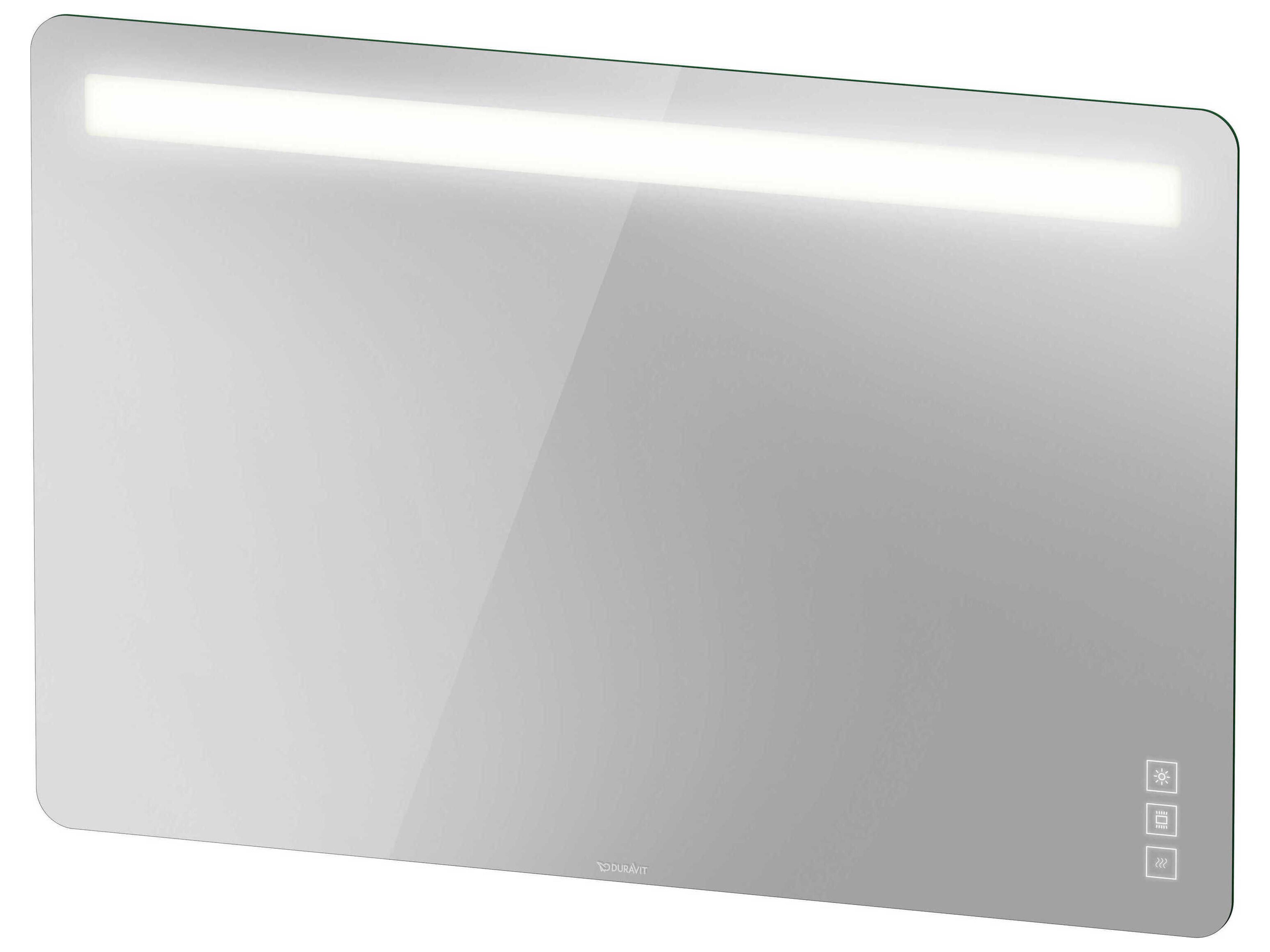 Luv 47'' White Aluminium Sensor- Control LED Mirror