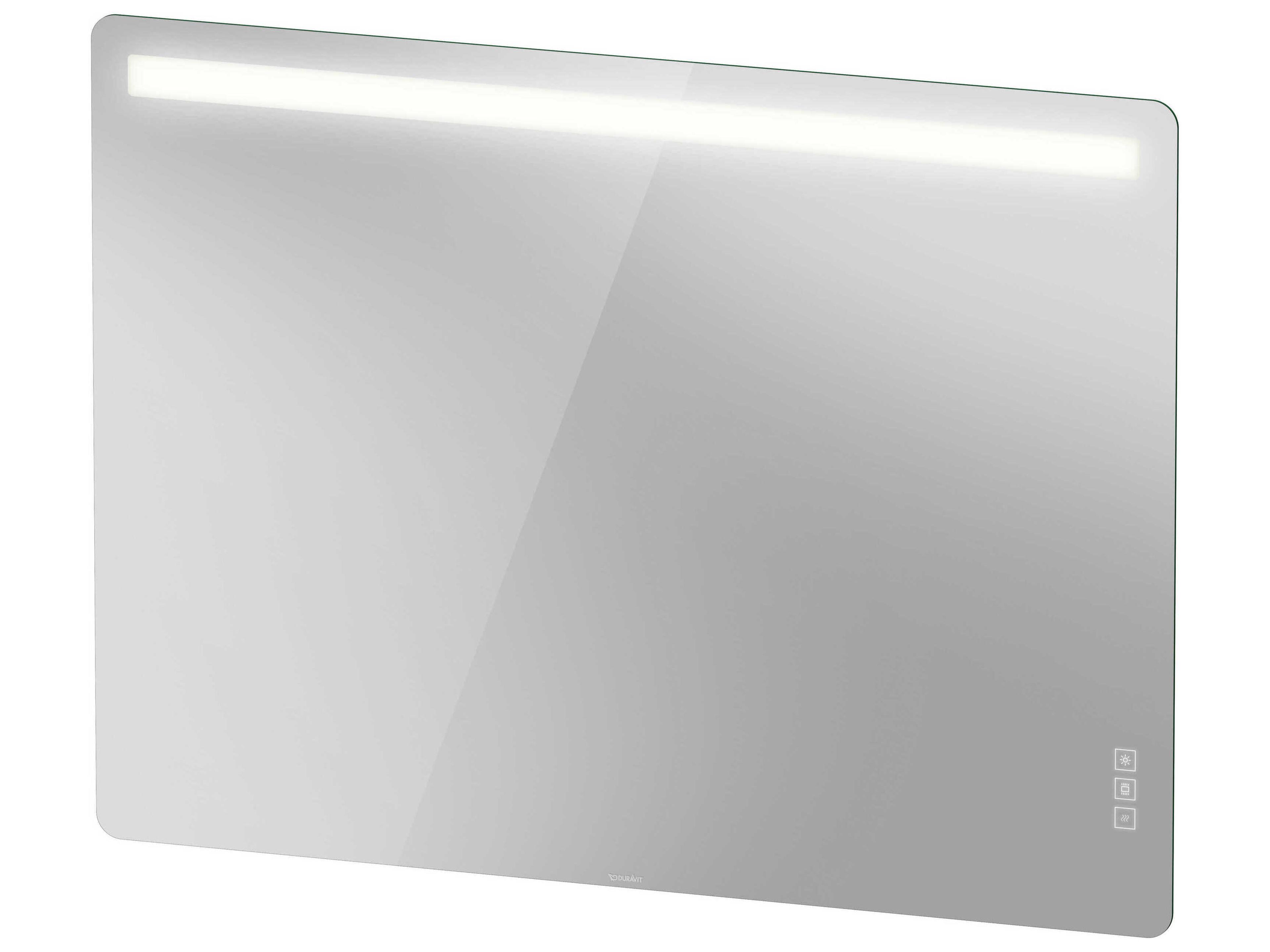 Luv 63'' White Aluminium Sensor- Control LED Mirror
