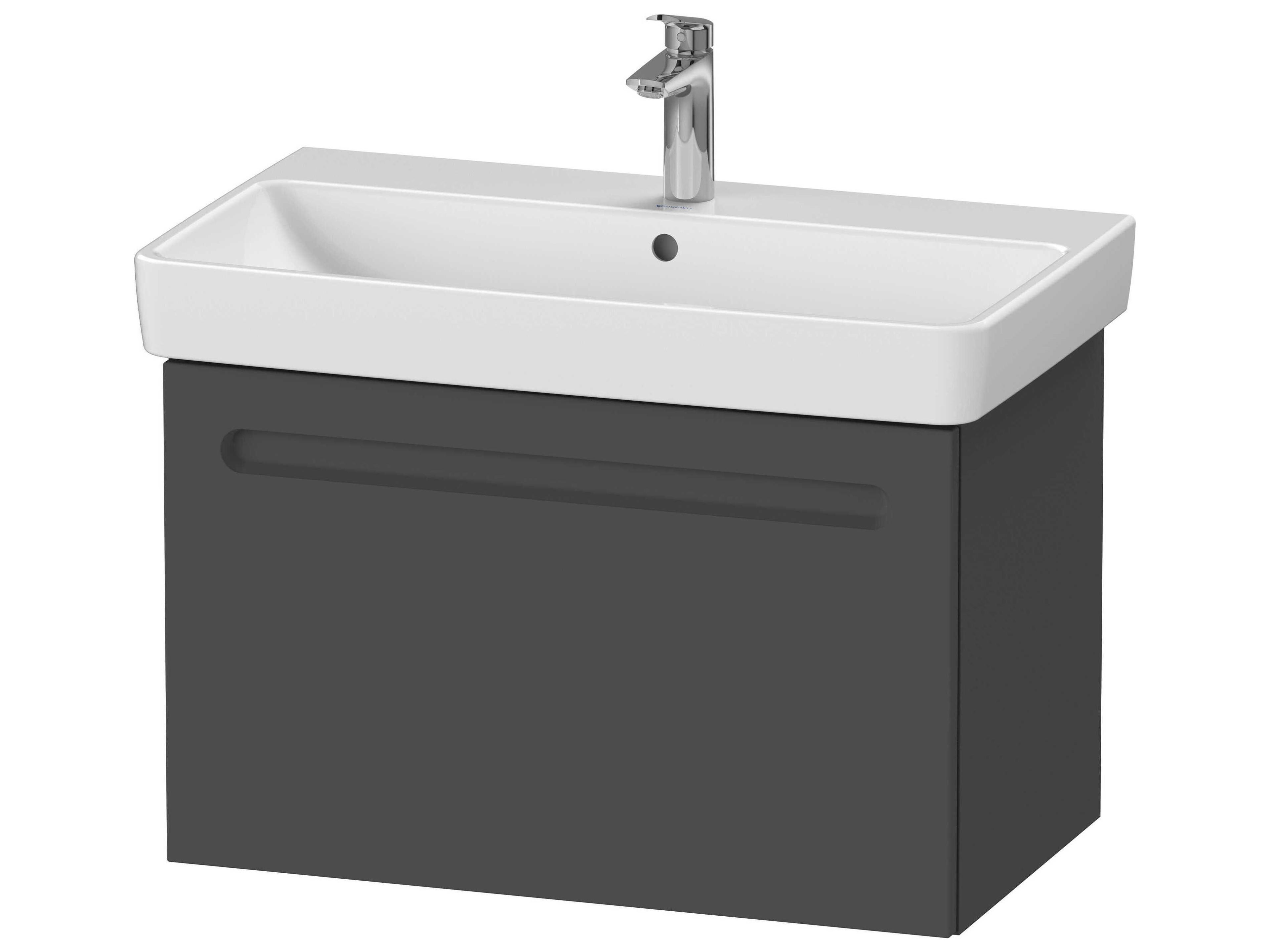 No.1 29'' Graphite Matt Wall-Mounted Vanity