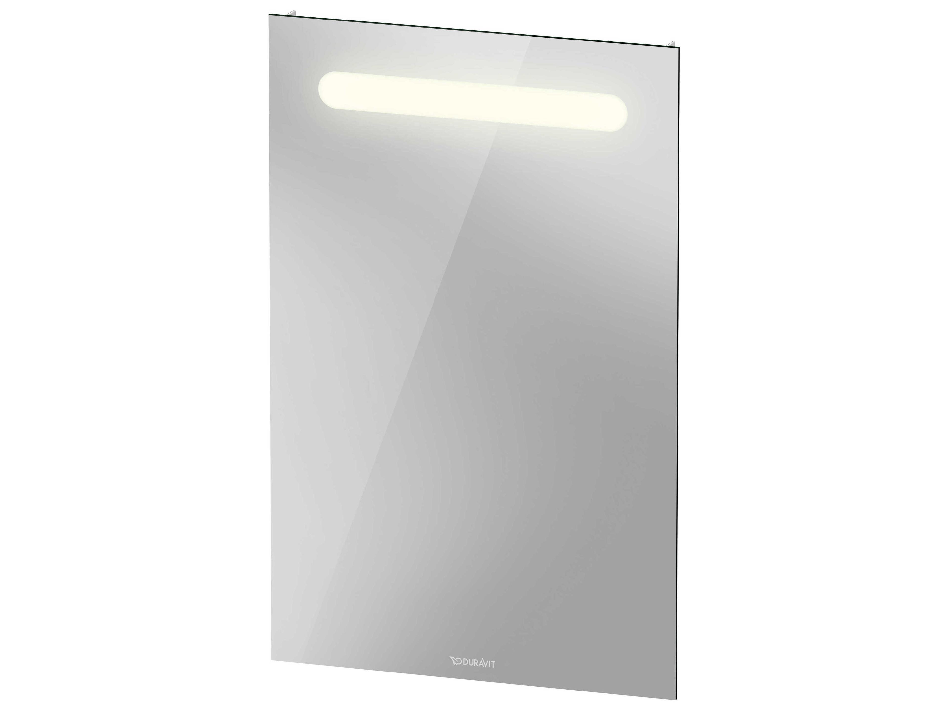 No.1 18'' LED Wall Mirror - White