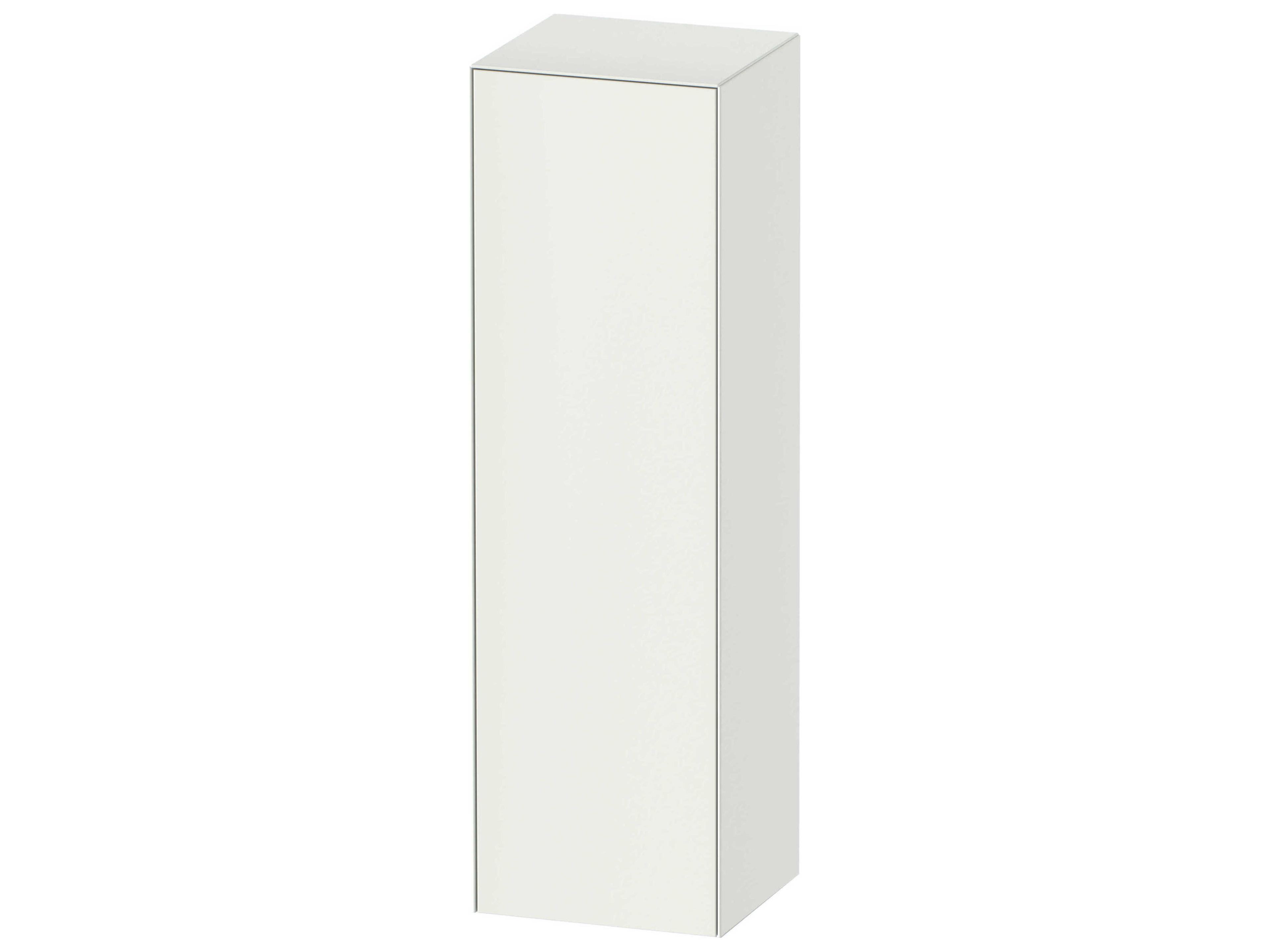 White Tulip 16'' White Satin Matte Wall-Mounted Vanity Unit - Right Hand Hinge