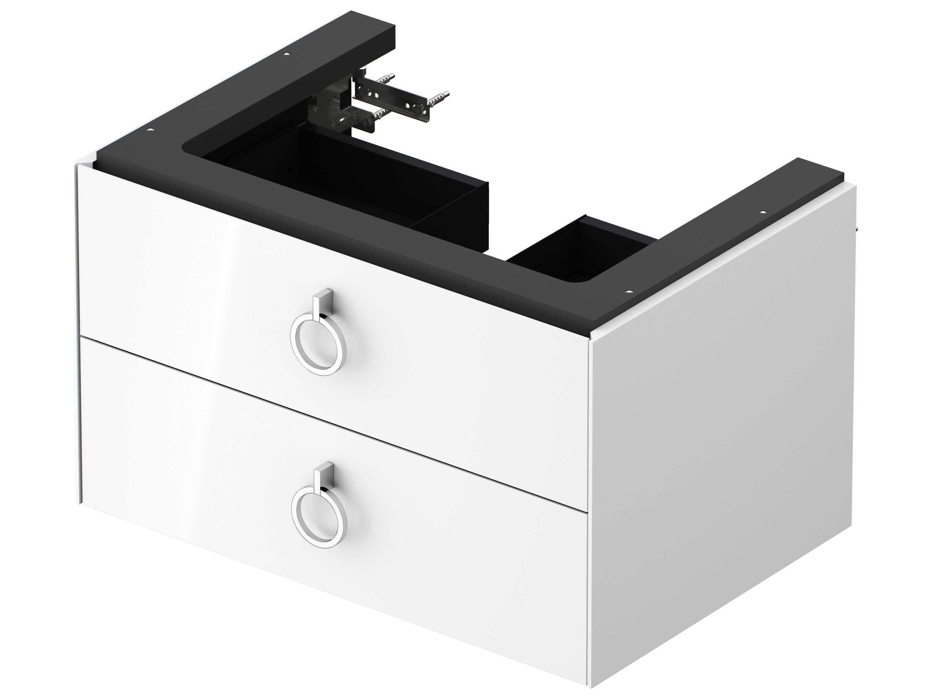 Duravit White Tulip 27'' White High Gloss Wall-Mounted Vanity Unit