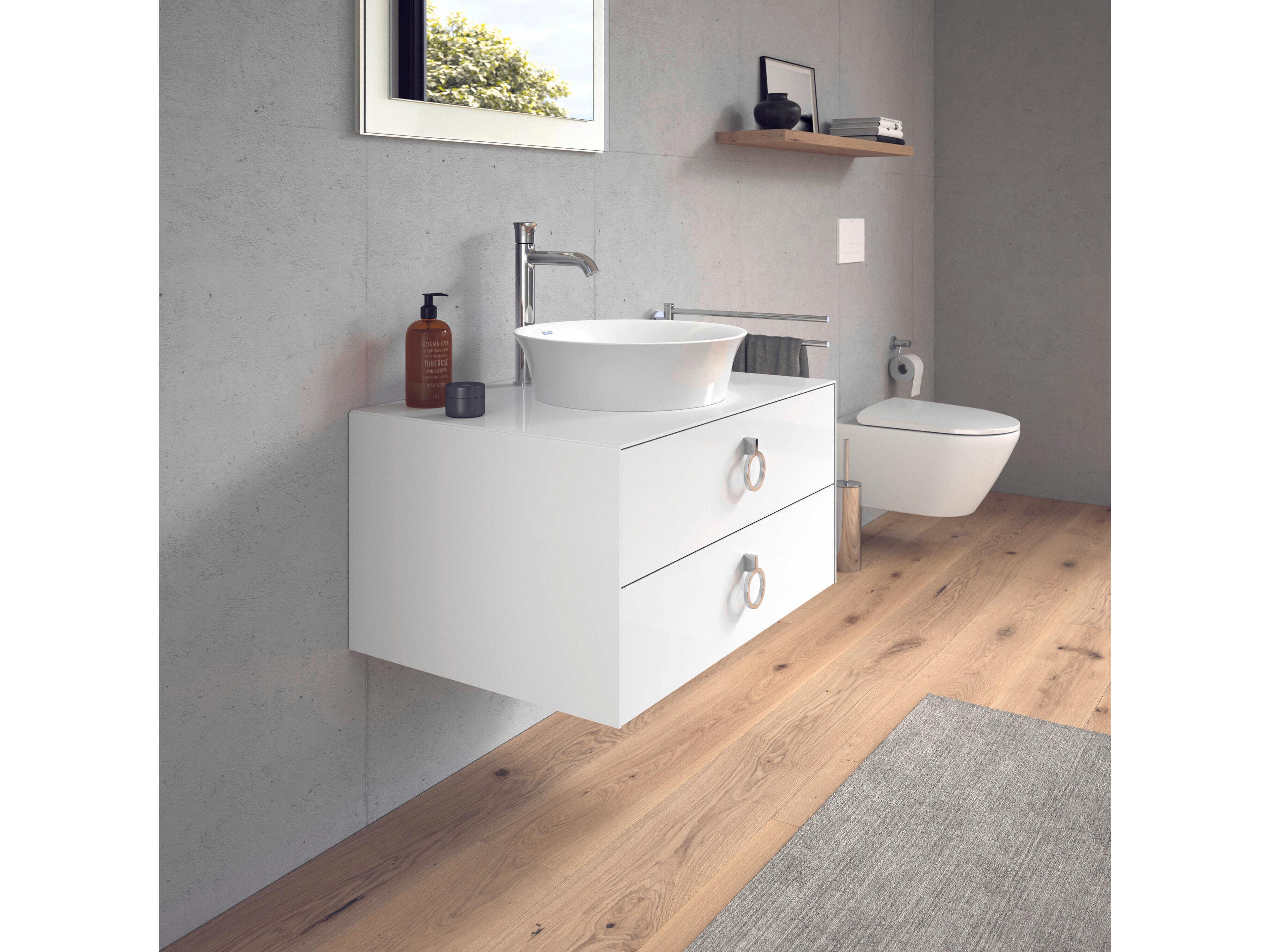 Duravit White Tulip 32'' White High Gloss Vanity Unit