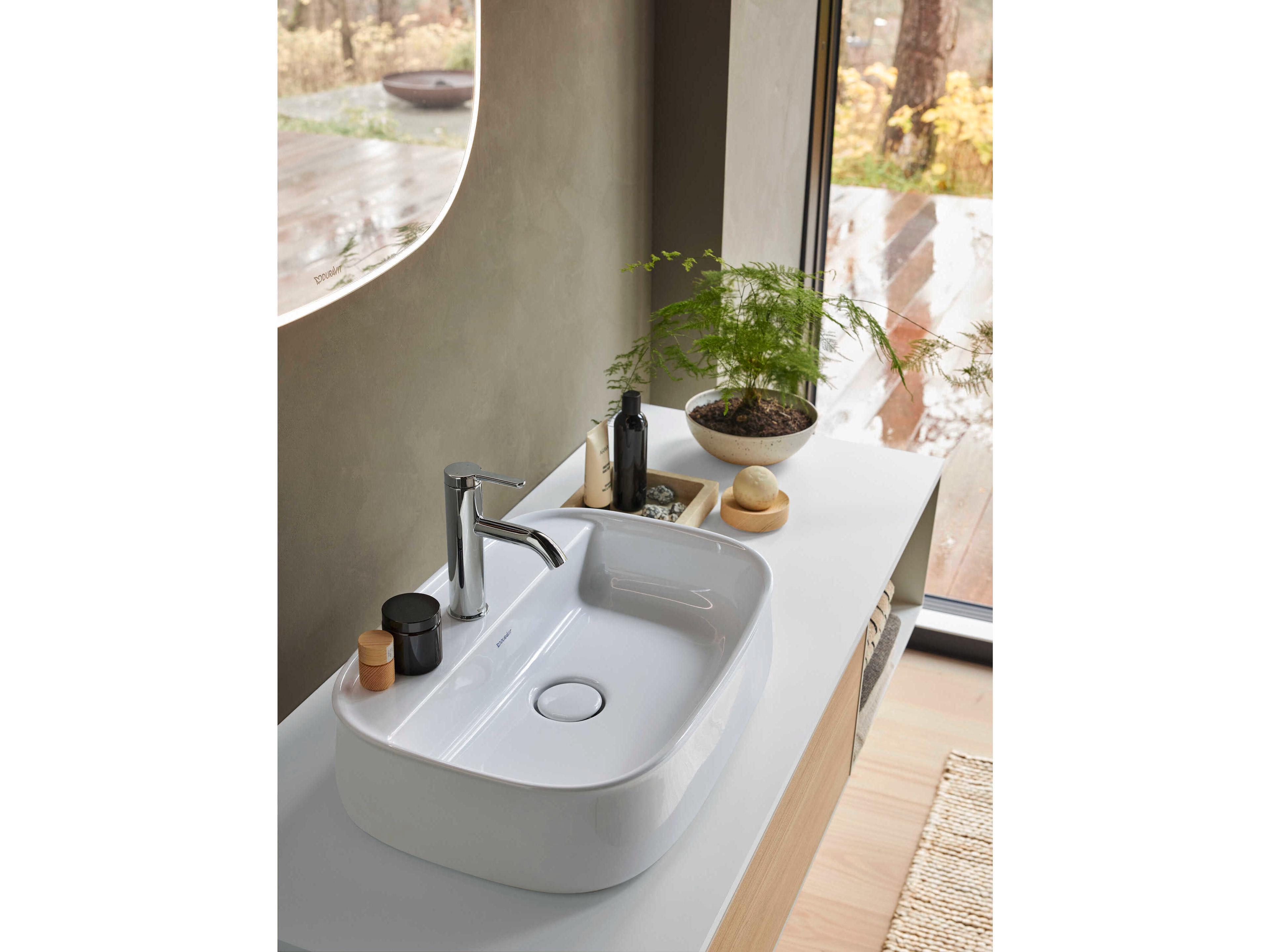 Duravit Zencha 51'' Natural Oak Matt/White Super Matt Wall-Mounted Vanity Unit