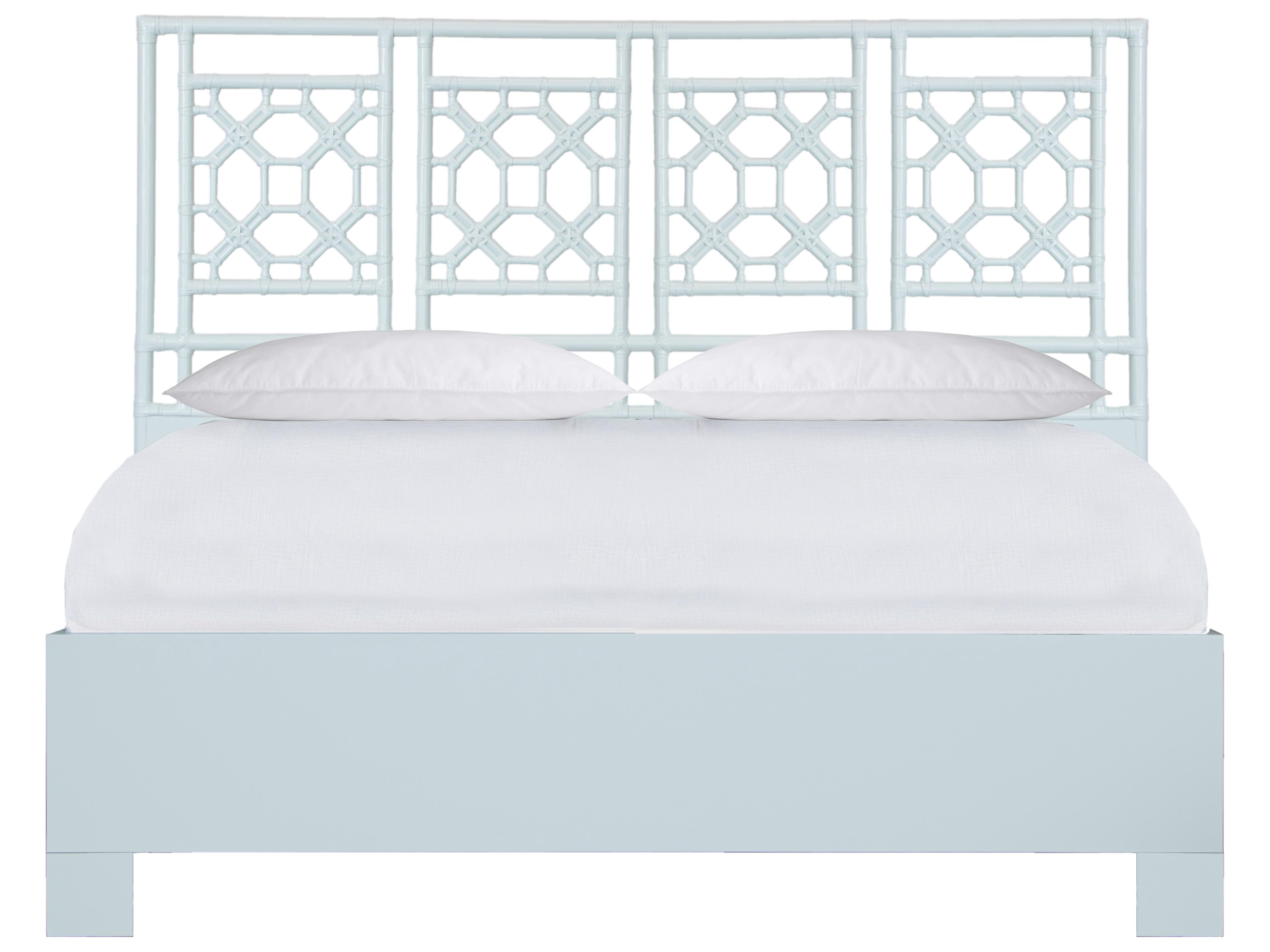 David Francis Lattice Back Bed King, Standard