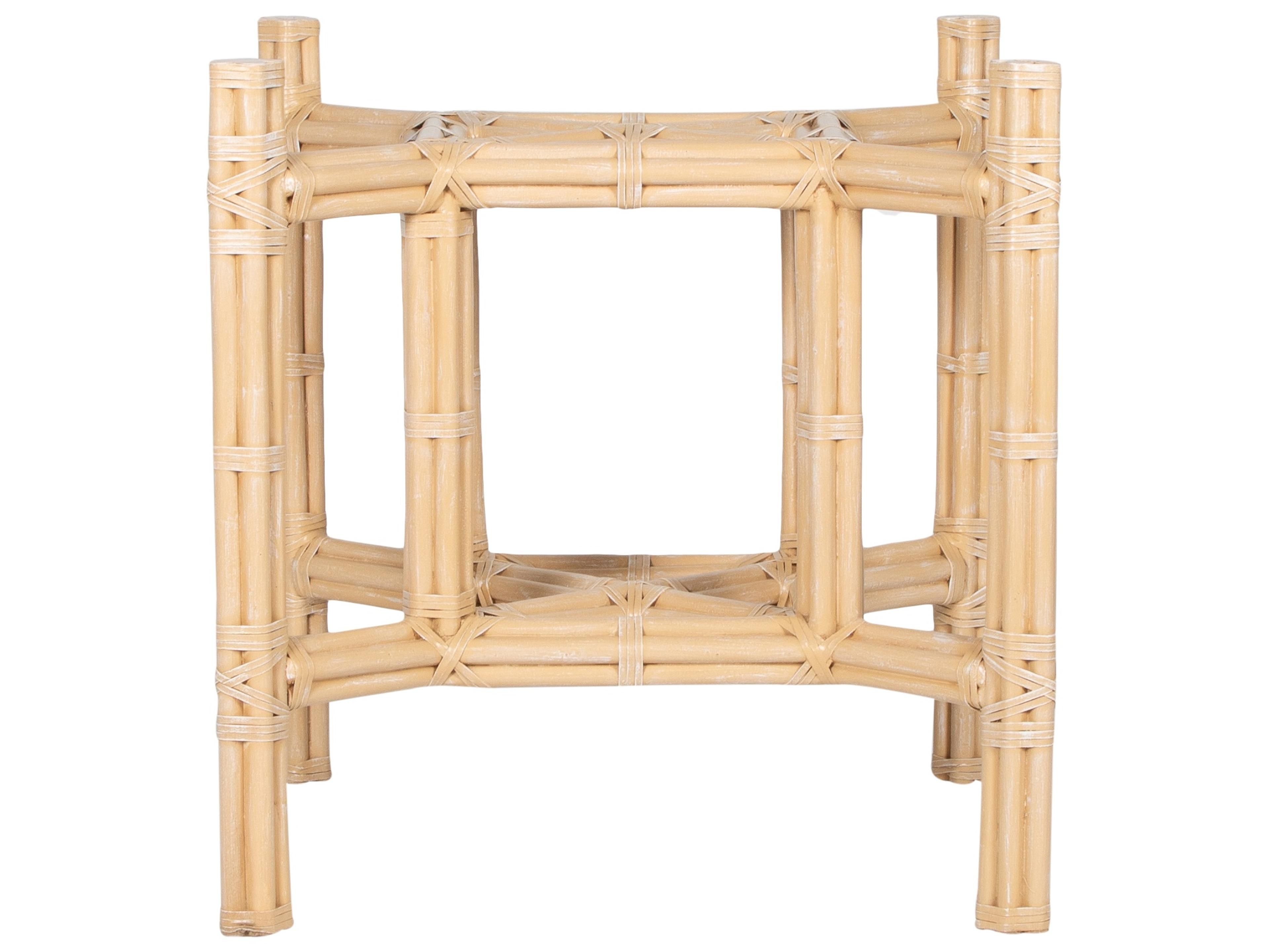 Square Rattan Table Base