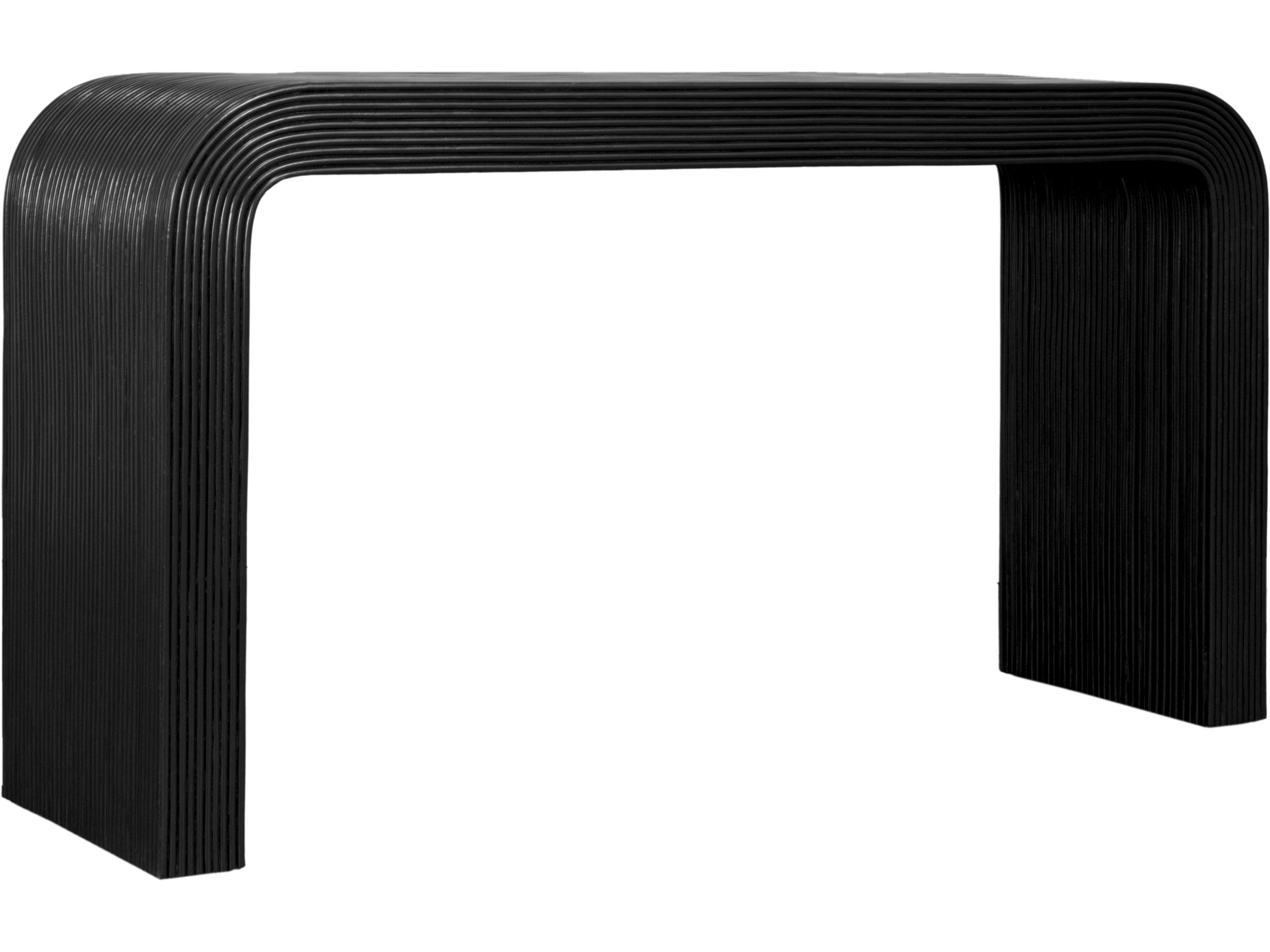 Bahia Rectangular Rattan Collection Es Console Table