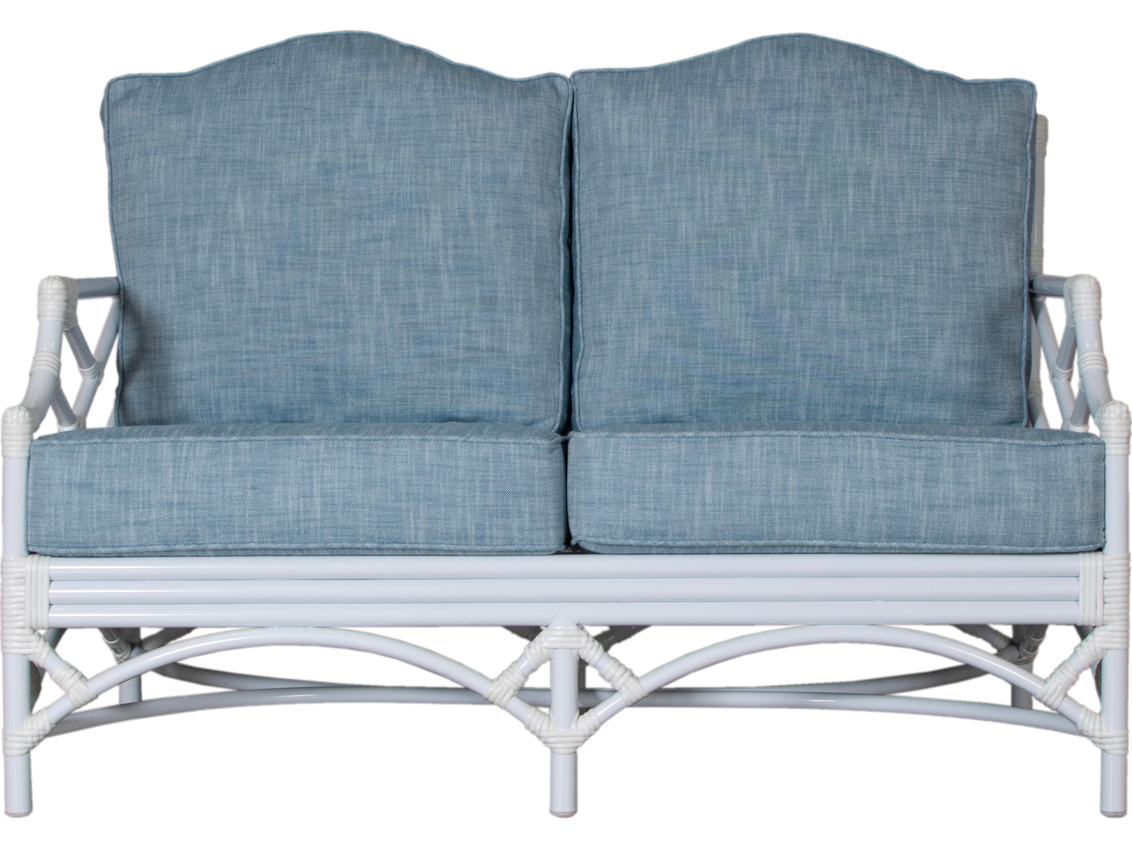 David Francis Furniture Outdoor Chippendale Loveseat