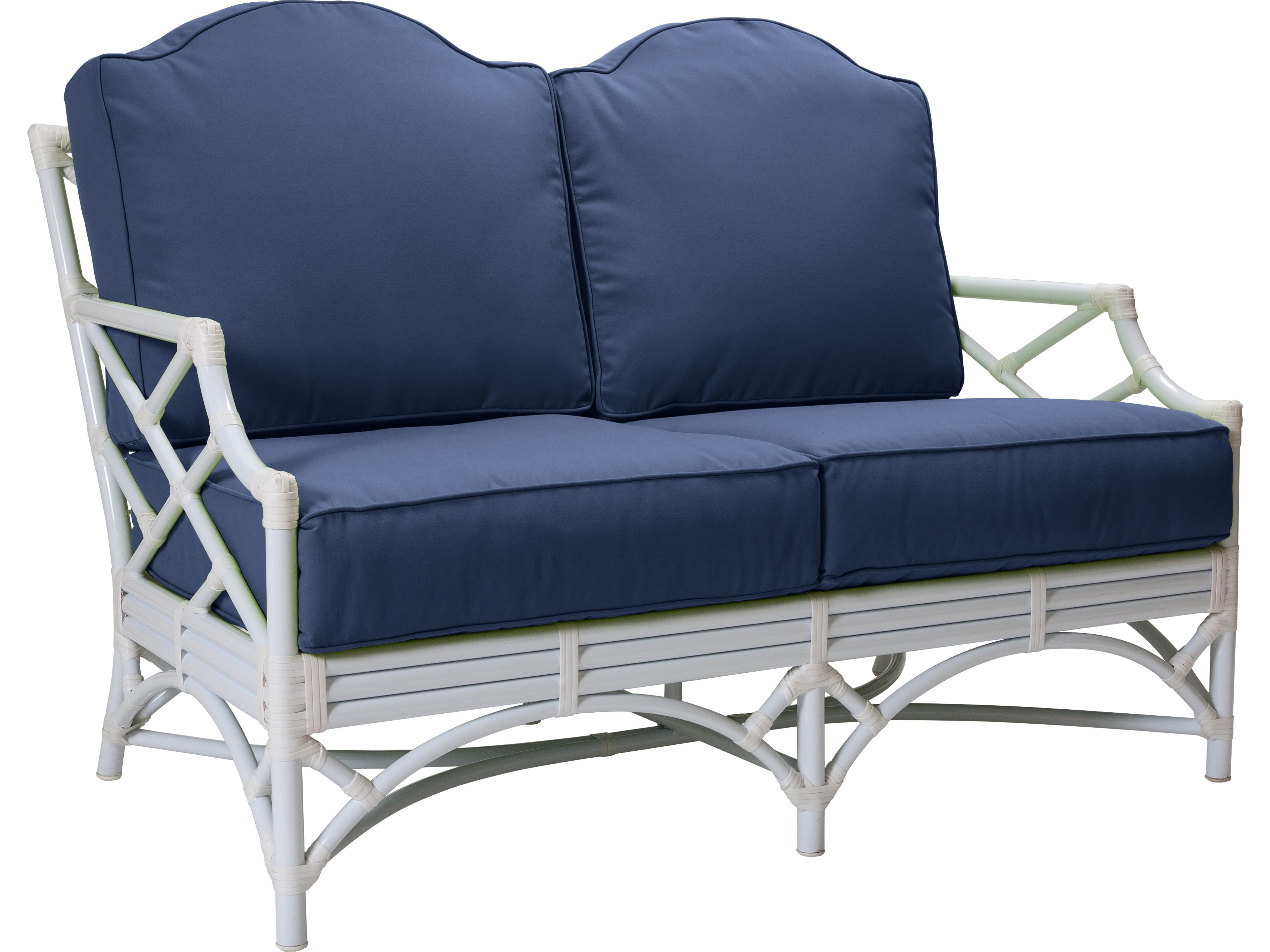David Francis Furniture Outdoor Chippendale Loveseat