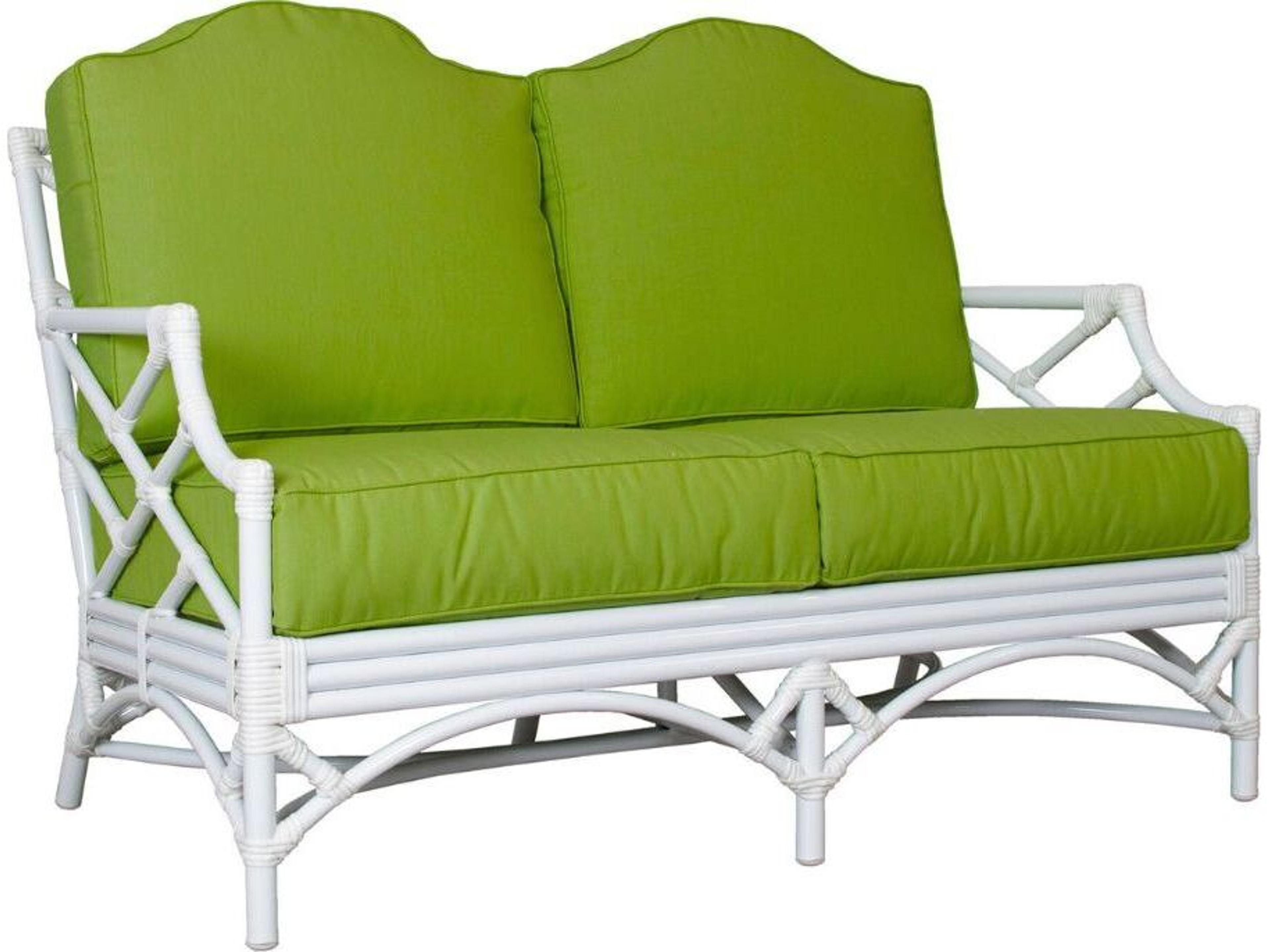 David Francis Furniture Outdoor Chippendale Loveseat