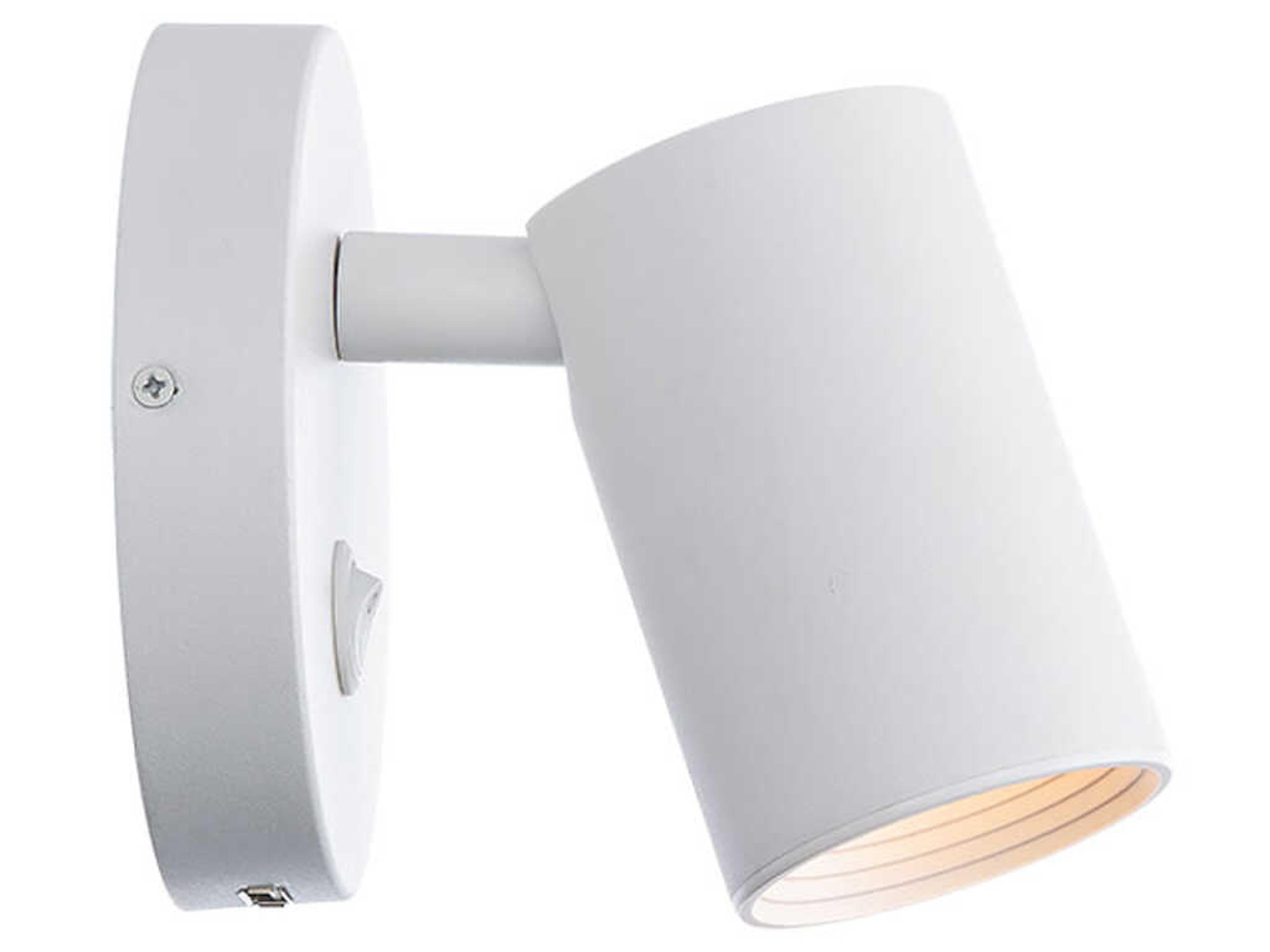 dweLED by WAC Lighting Kepler 1-Light White LED Wall Sconce