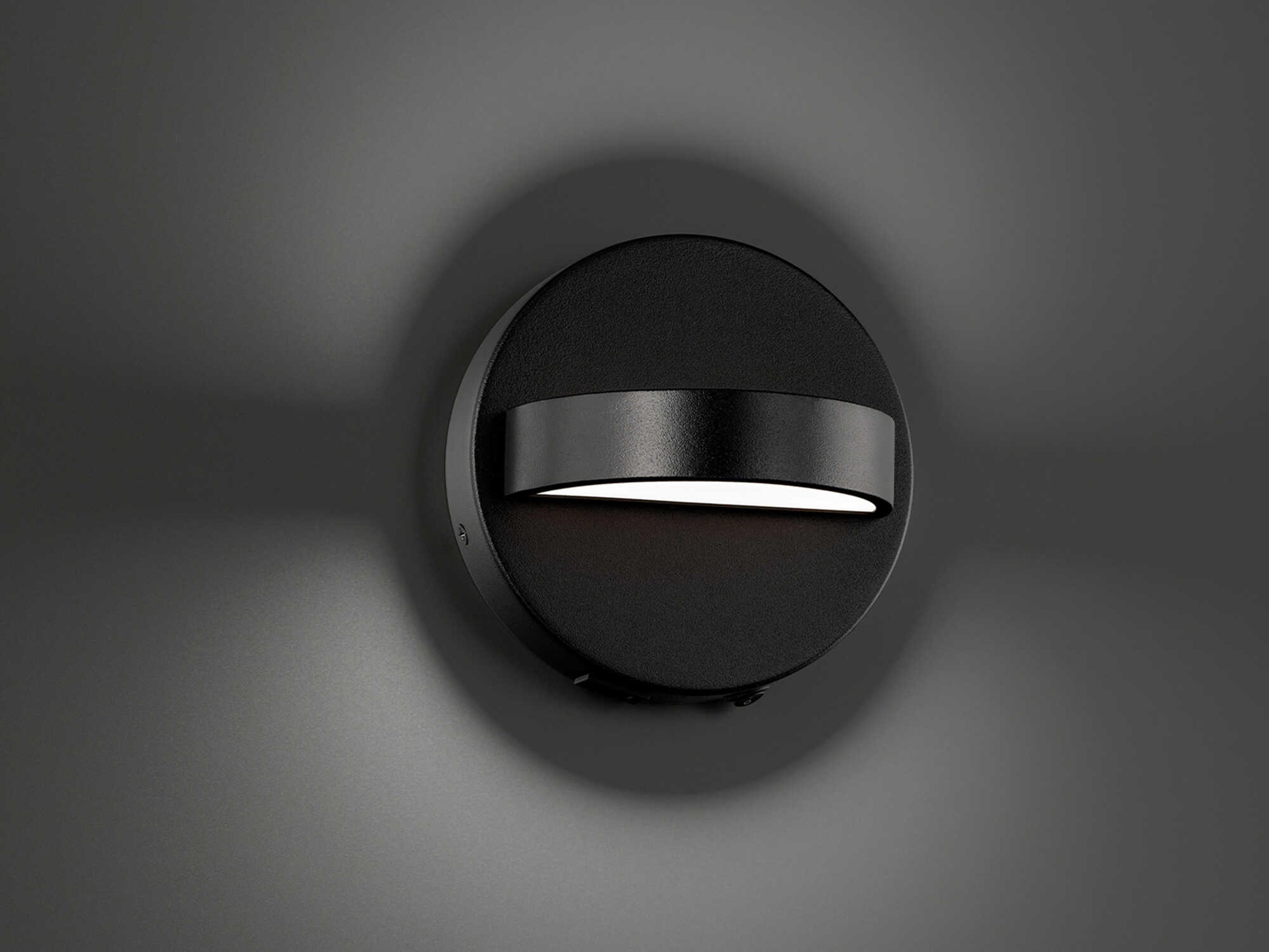 dweLED by WAC Lighting Wink 1-Light Black Wall Sconce