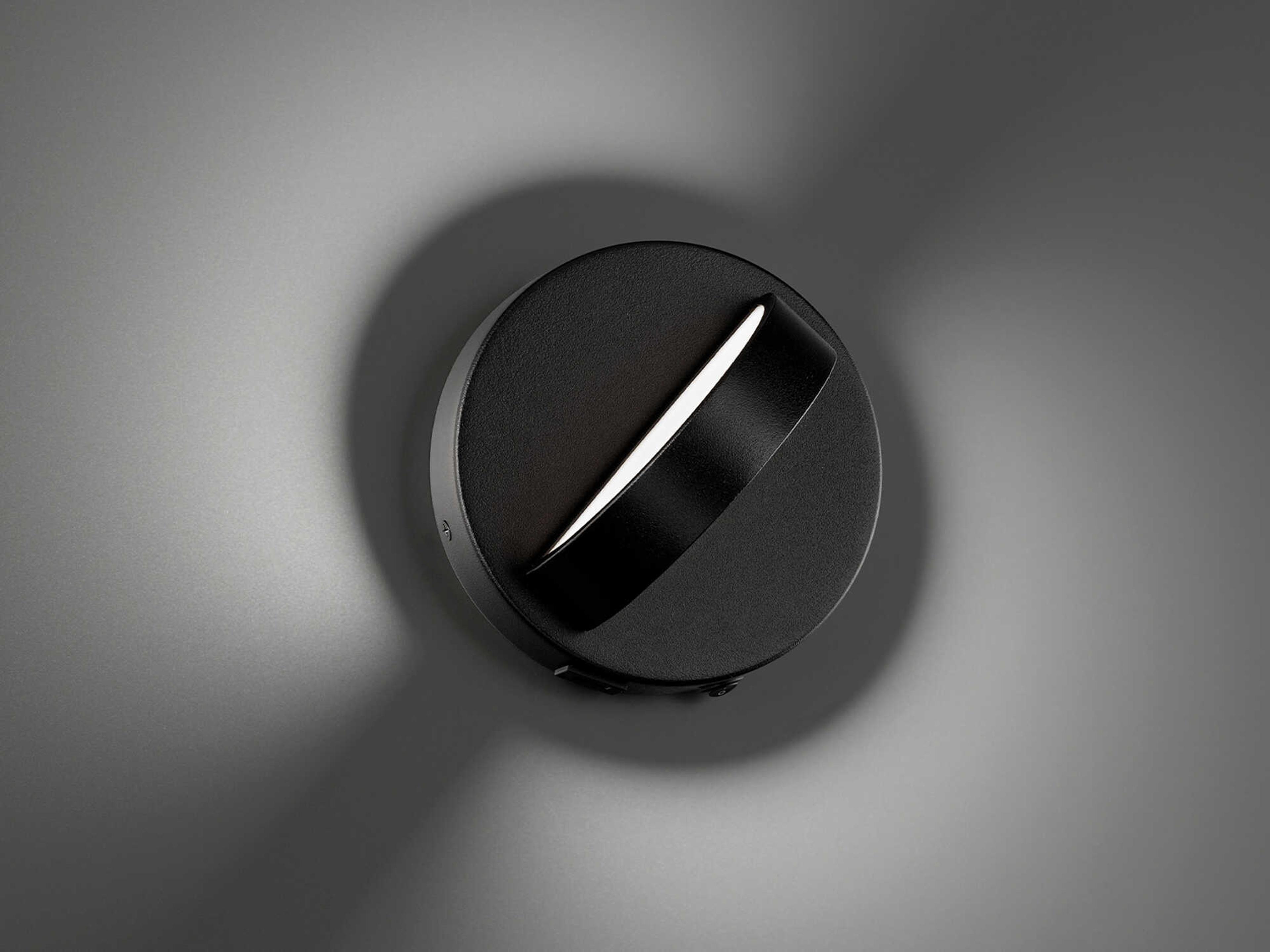 dweLED by WAC Lighting Wink 1-Light Black Wall Sconce