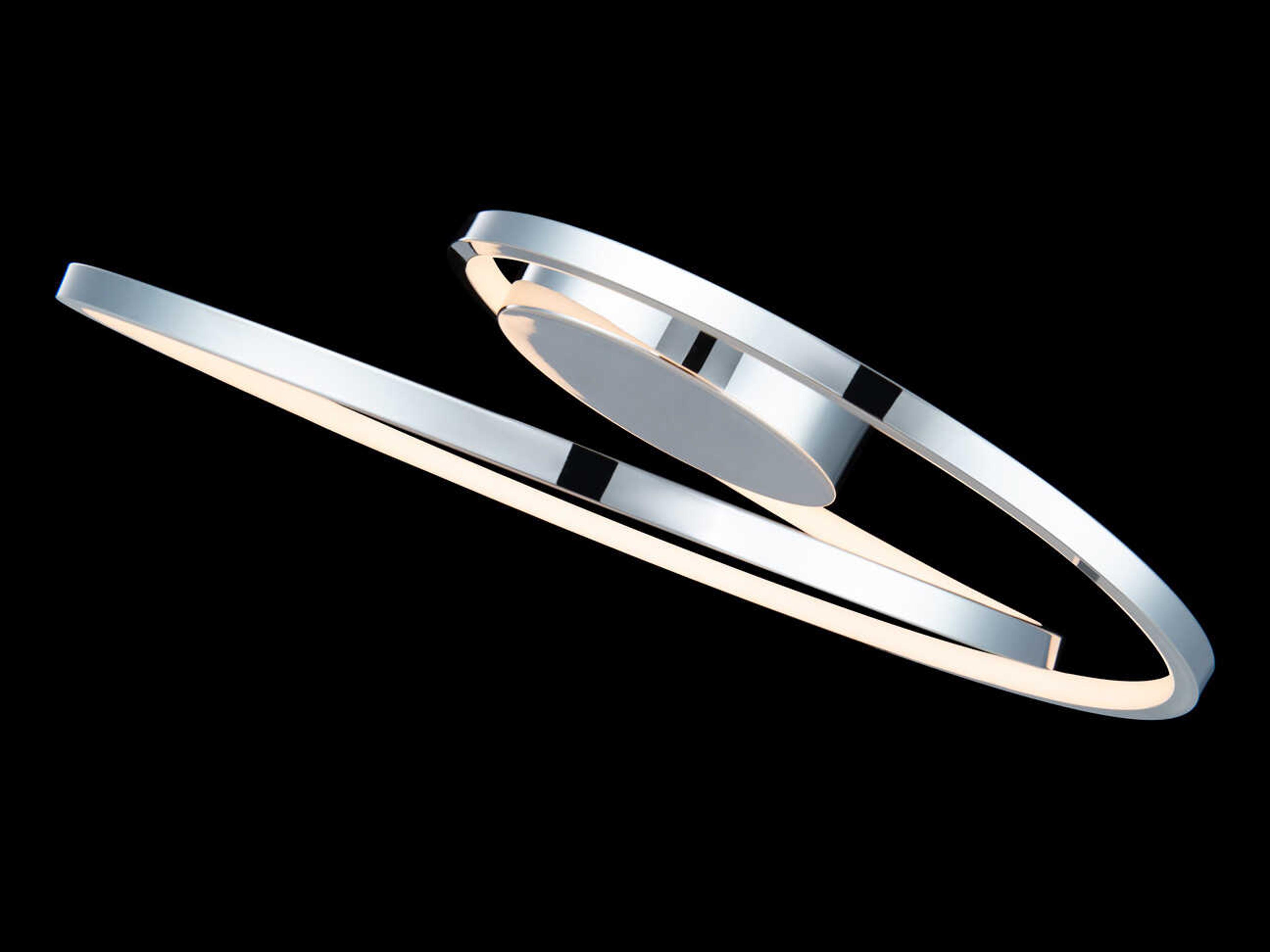 dweLED by WAC Lighting Marques 1-Light Chrome LED Round Flush Mount