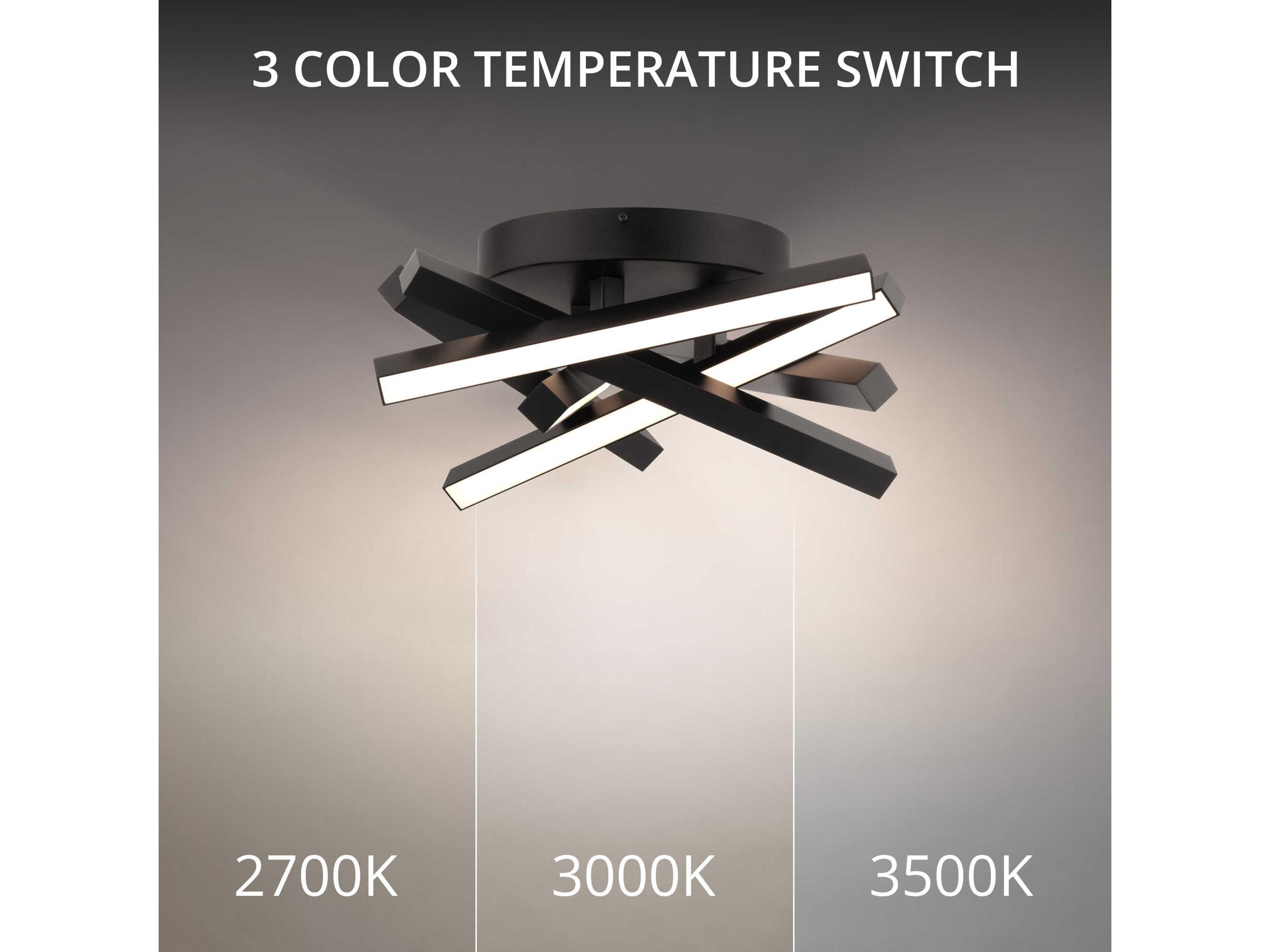 dweLED by WAC Lighting Parallax 1 - Light Outdoor Ceiling Light