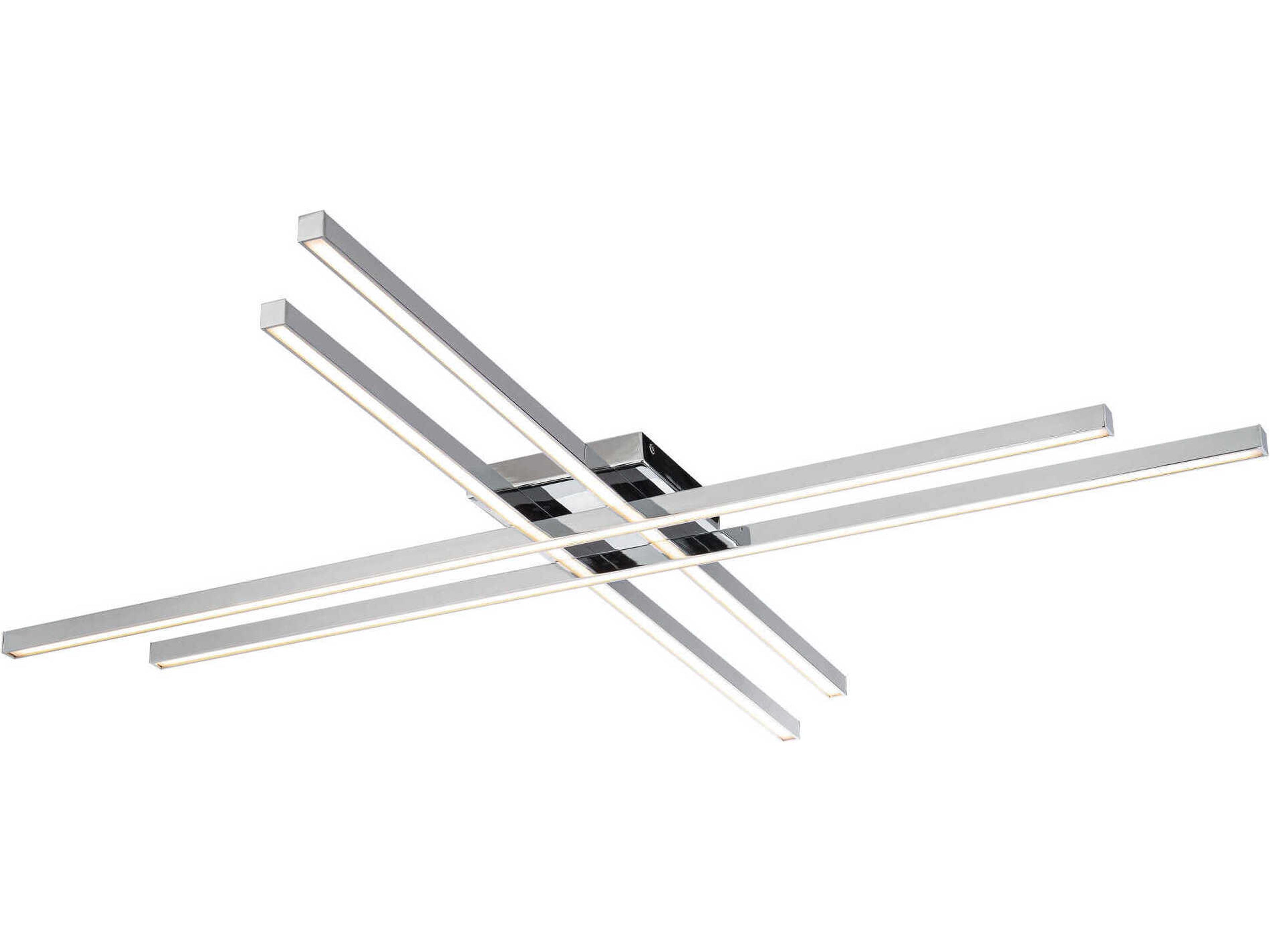 Parallax LED Flush Mount Modern Geometric