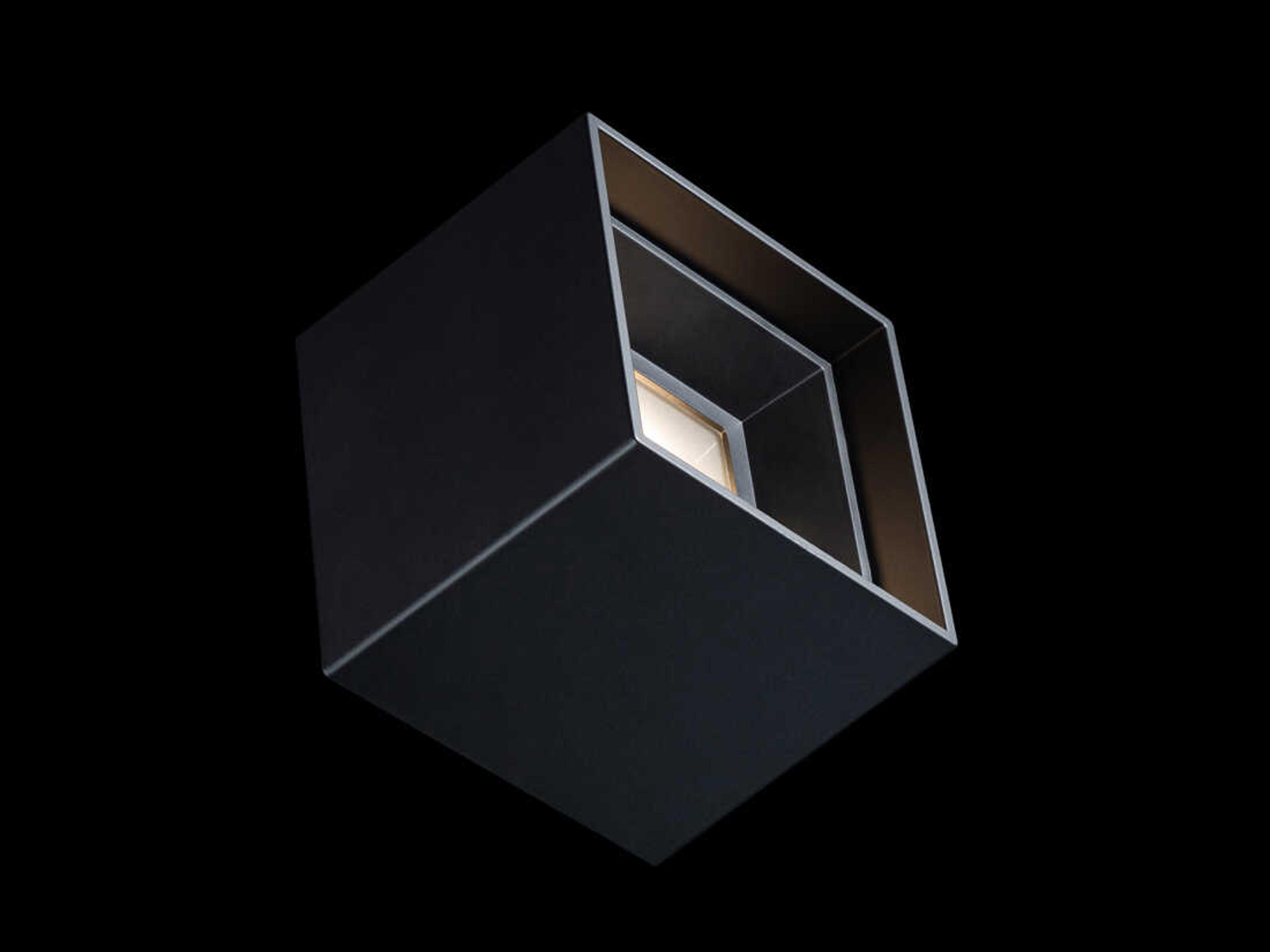 dweLED by WAC Lighting Downtown 1-Light Black Glass LED Flush Mount