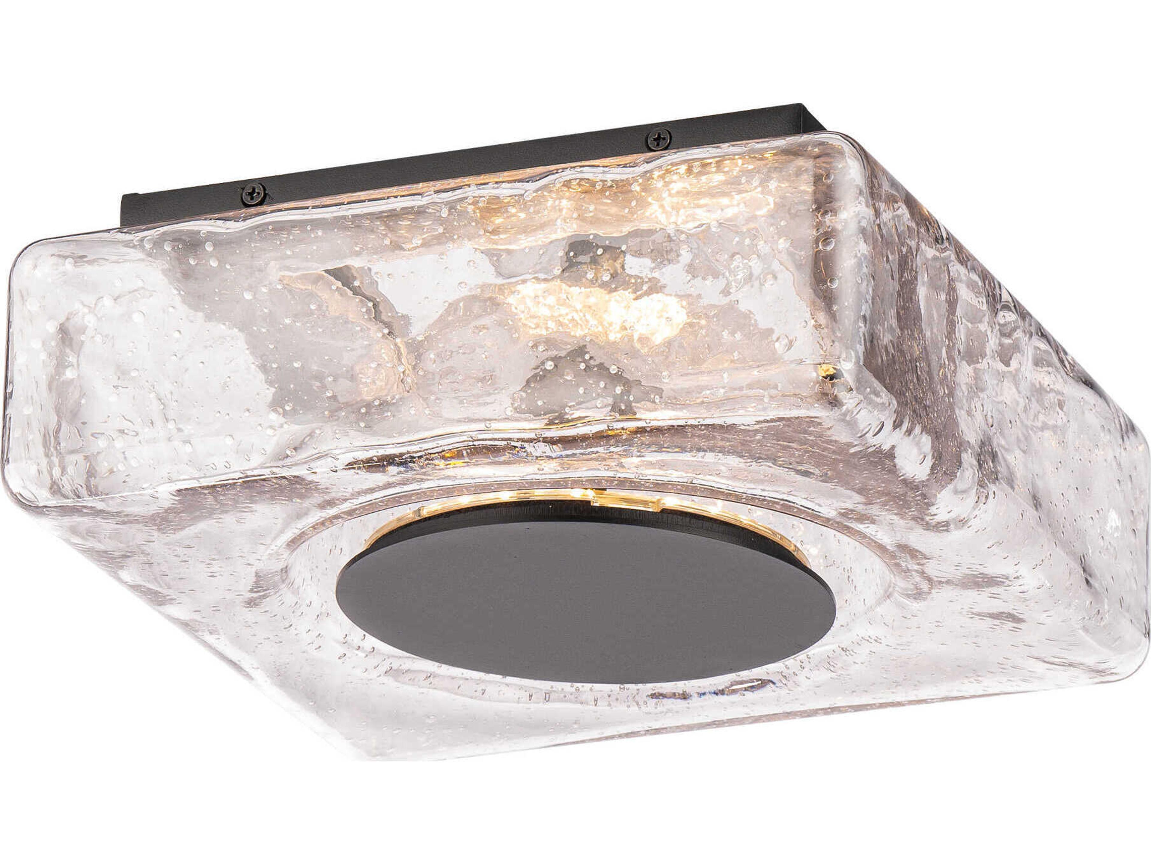 dweLED by WAC Lighting Cuboid 1 - Light Outdoor Ceiling Light