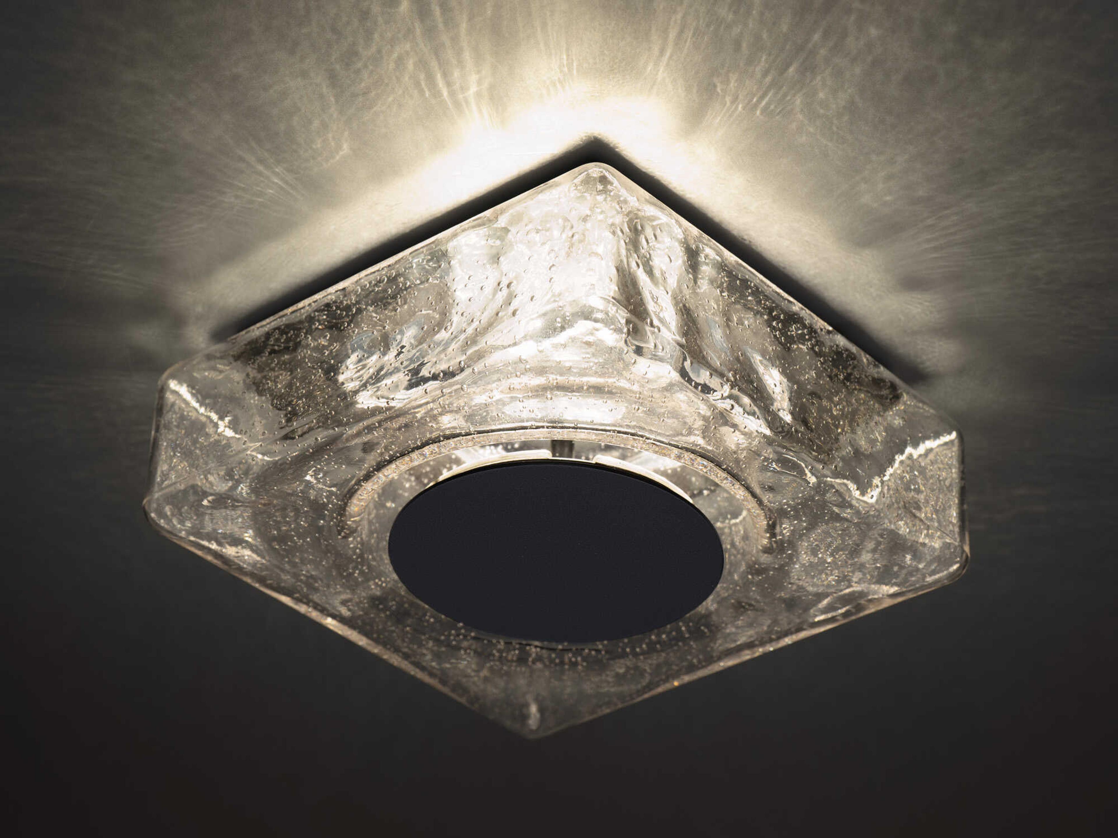 dweLED by WAC Lighting Cuboid 1 - Light Outdoor Ceiling Light