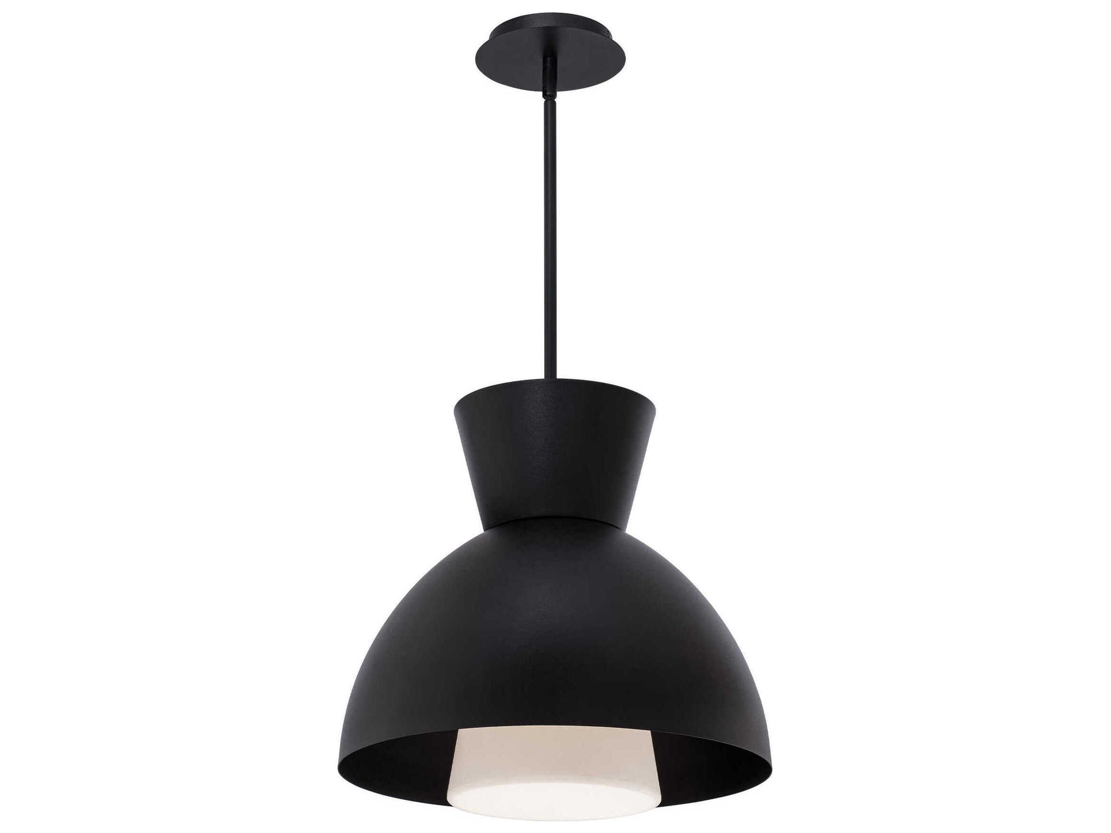 Carafe 1-Light Black LED Pendant