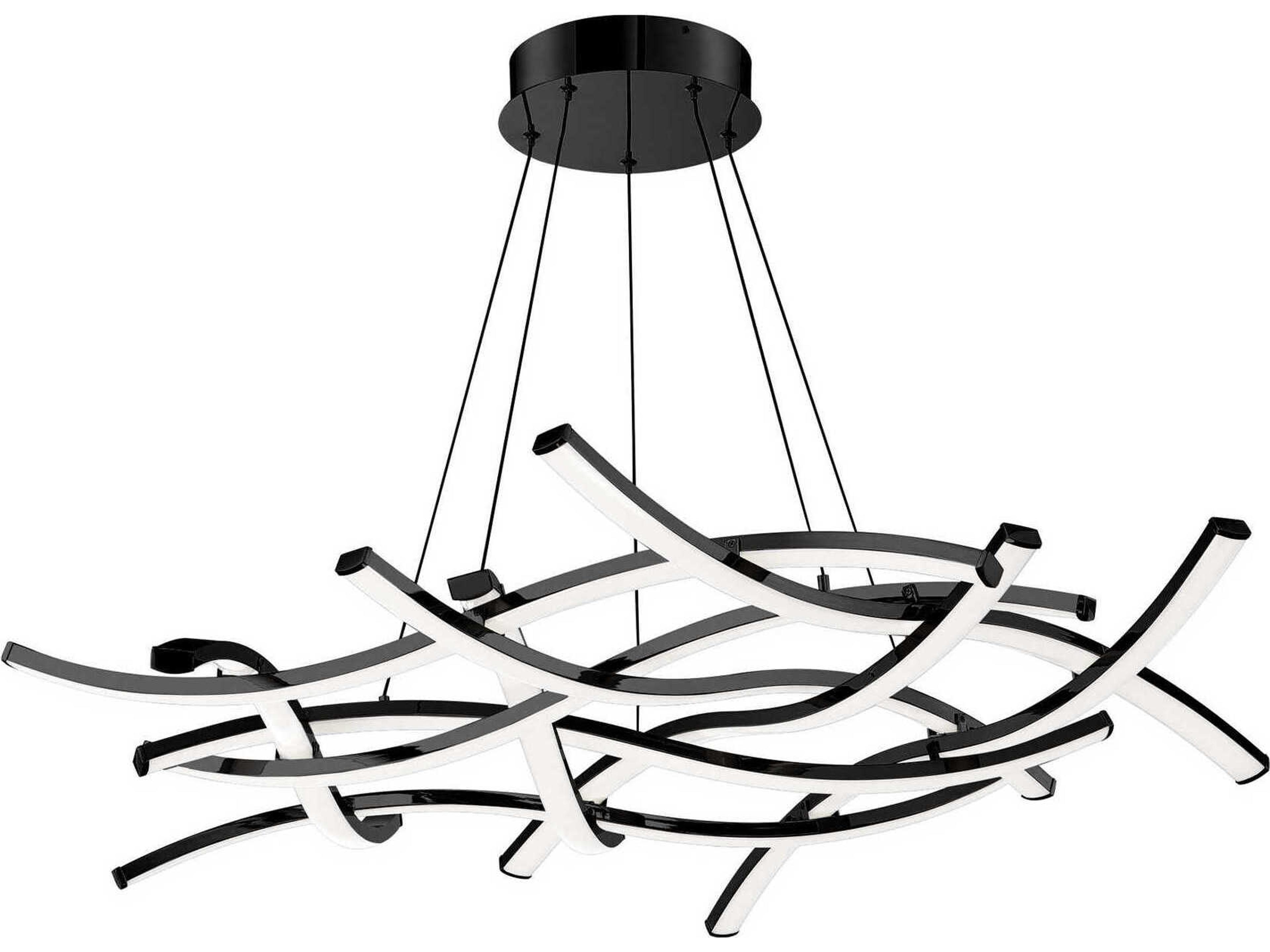 Divergence LED Chandelier Modern Abstract