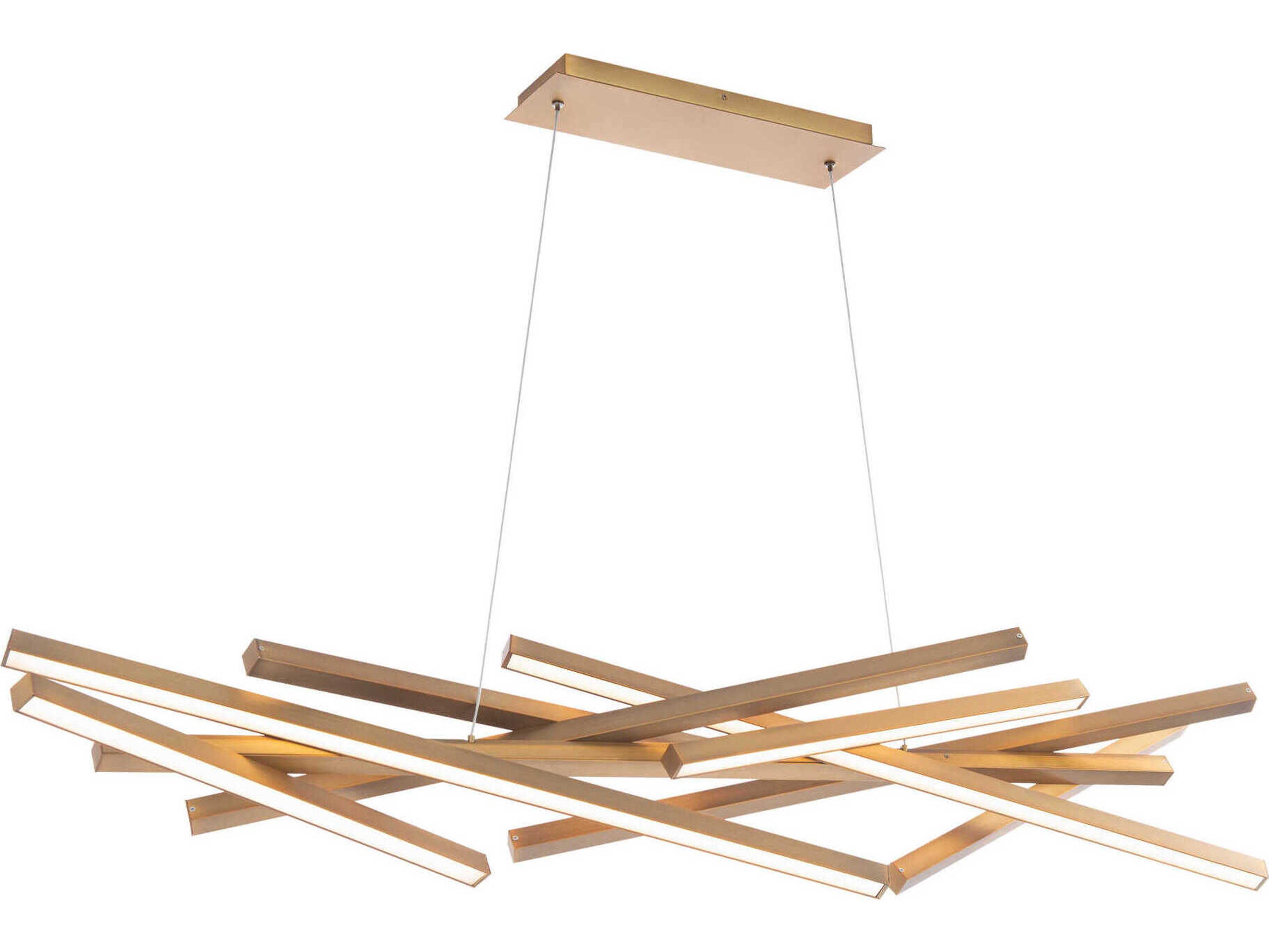 Parallax LED Linear Pendant Modern Abstract