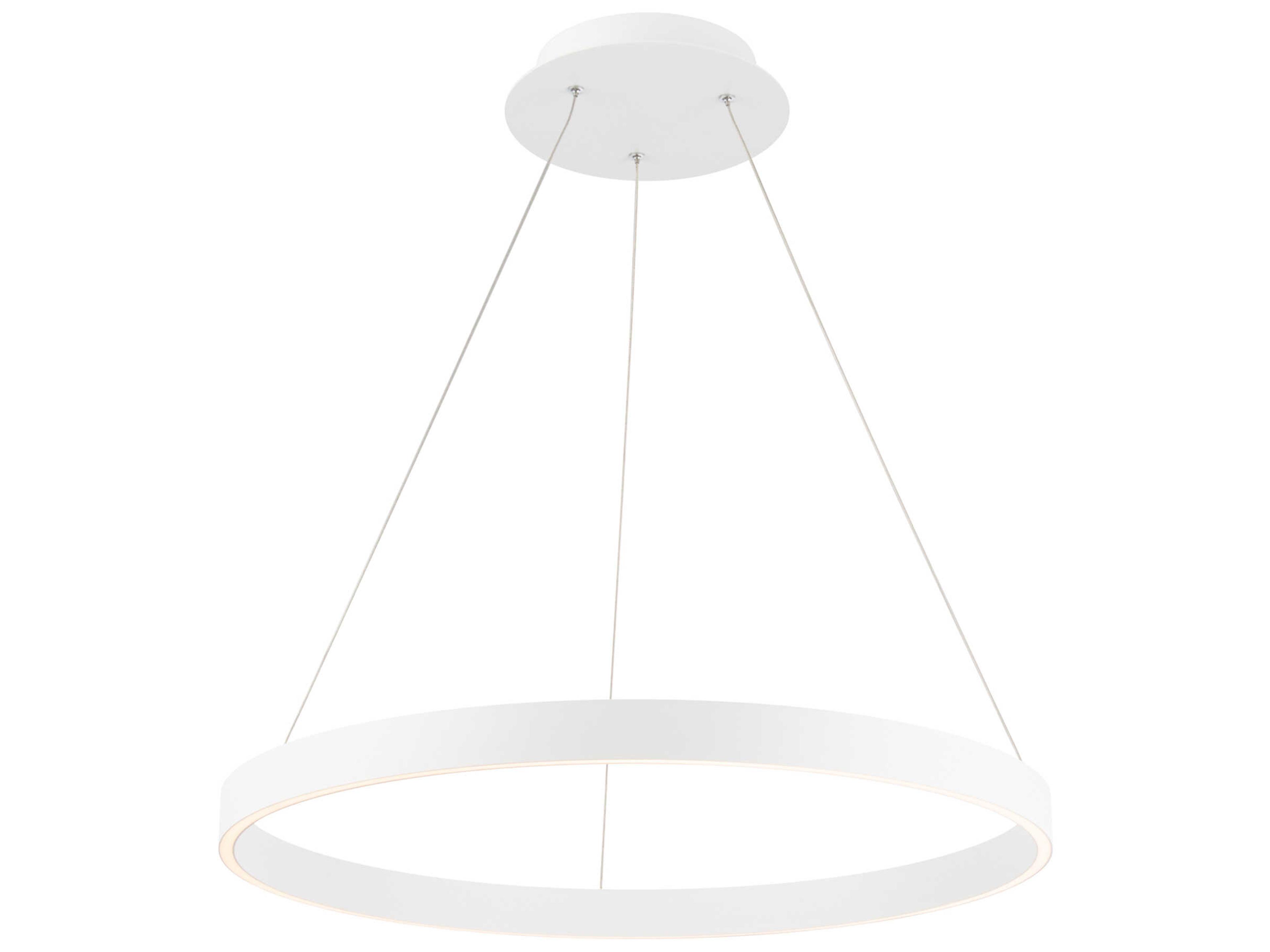 dweLED Sirius 24 Inch LED Pendant Contemporary Halo Light