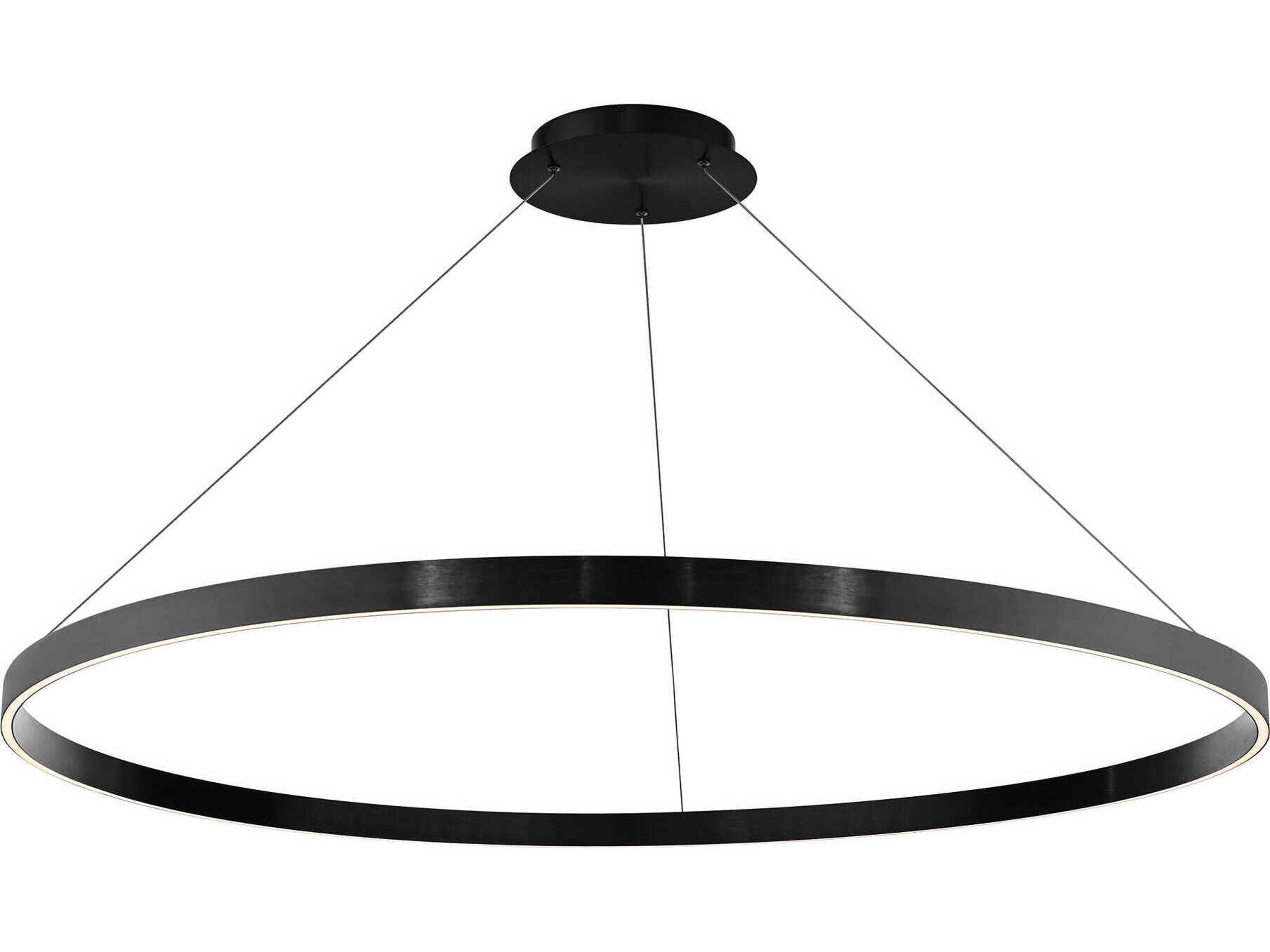 Sirius 1-Light Black Round Pendant