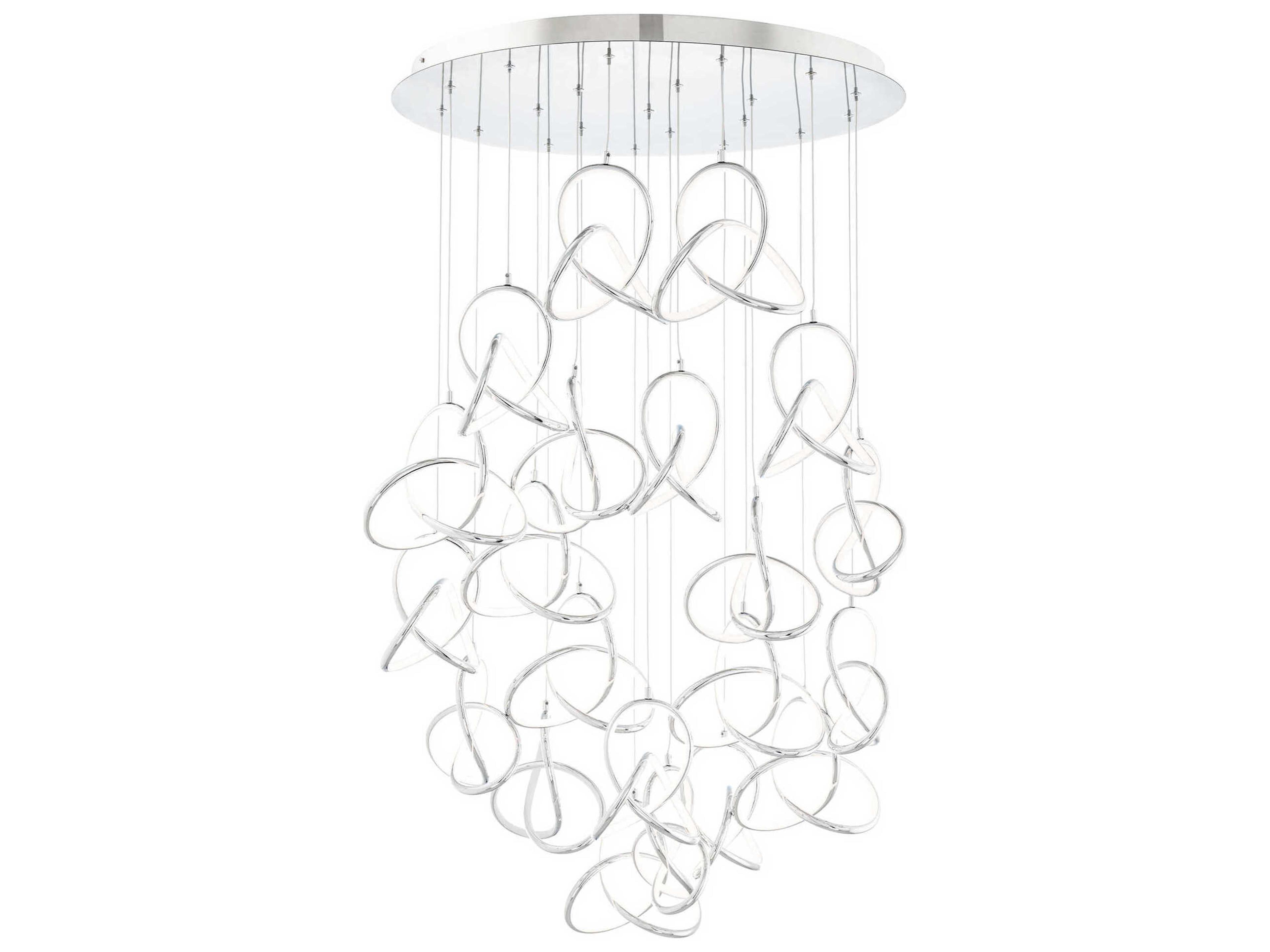 Vornado 21-Light Chrome Pendant