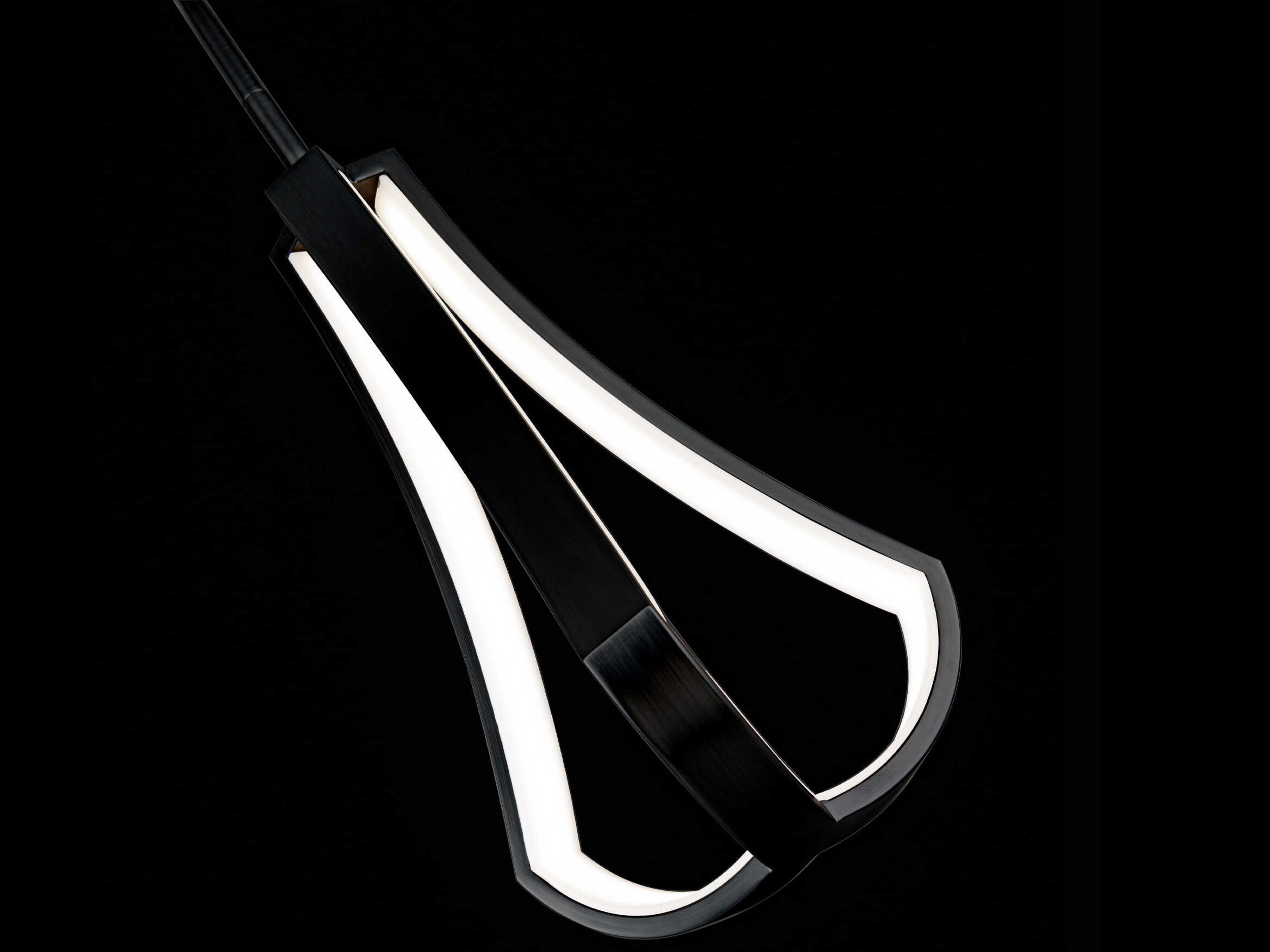 dweLED by WAC Lighting Artemis 1-Light Black LED Mini Pendant