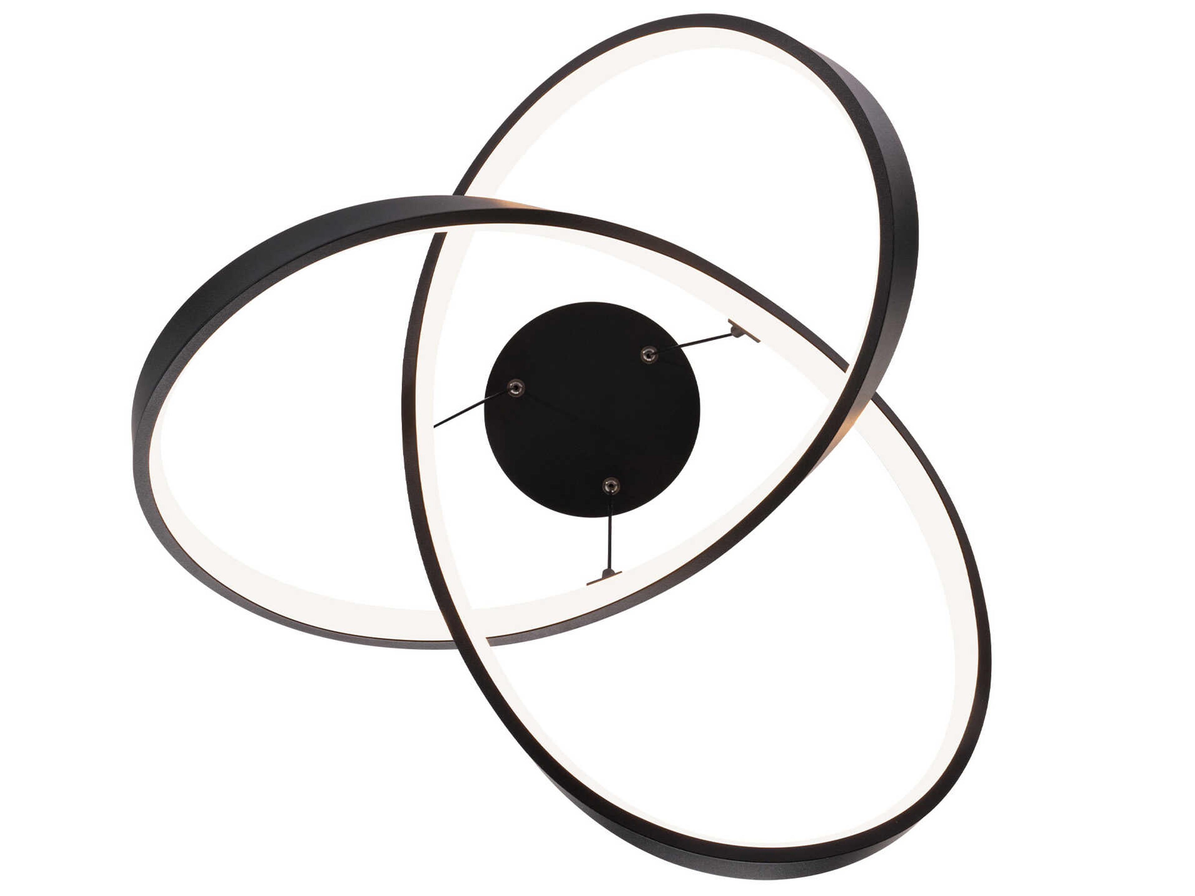 dweLED by WAC Lighting Vornado 1-Light Black LED Linear Pendant