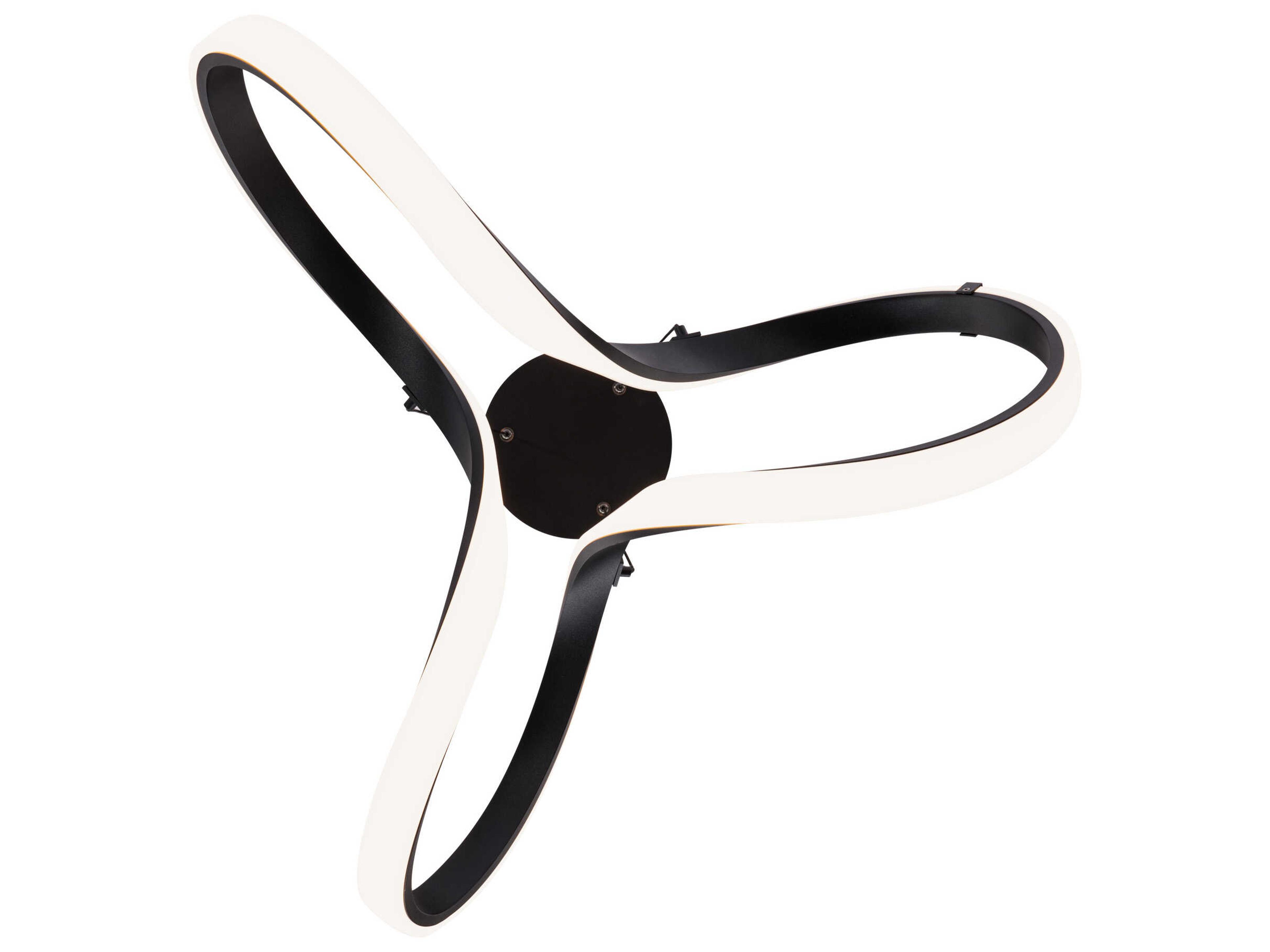 dweLED by WAC Lighting Vornado 1-Light Black LED Linear Pendant