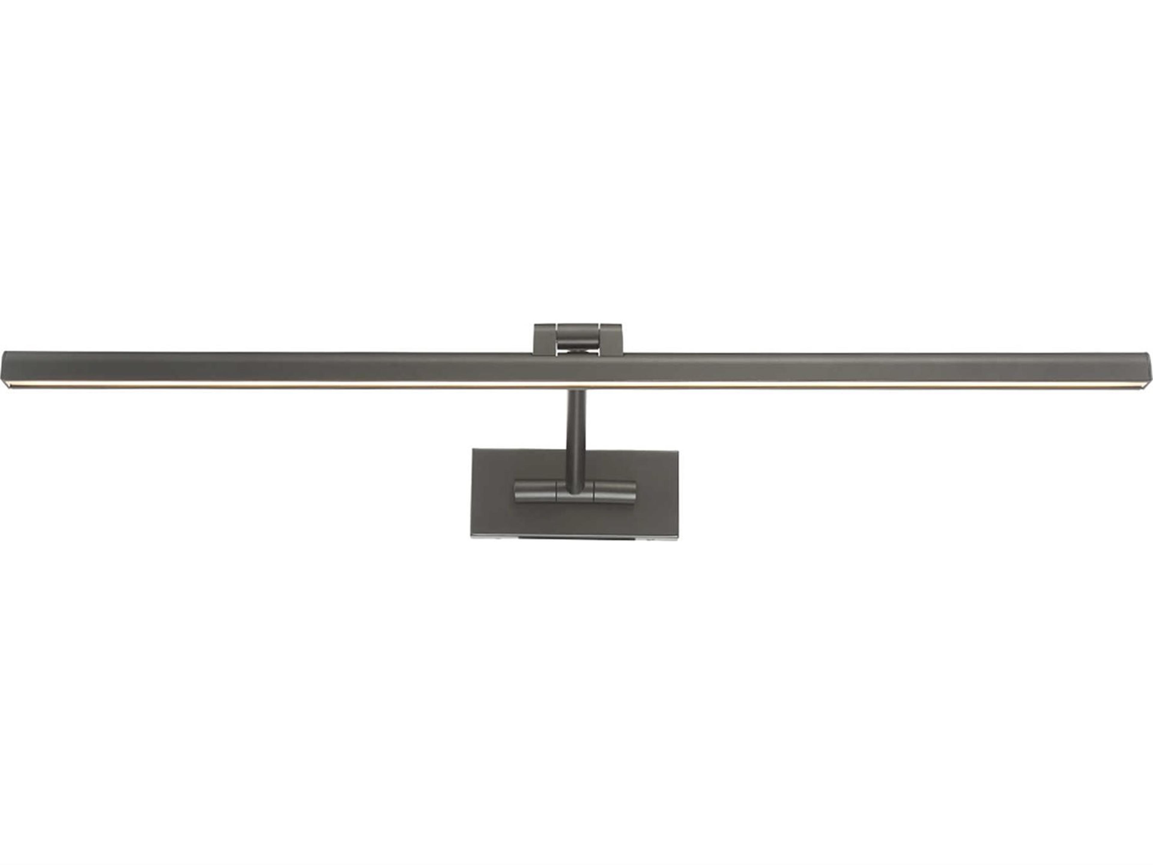 dweLED by WAC Lighting Reed 1-Light Black LED Picture Light