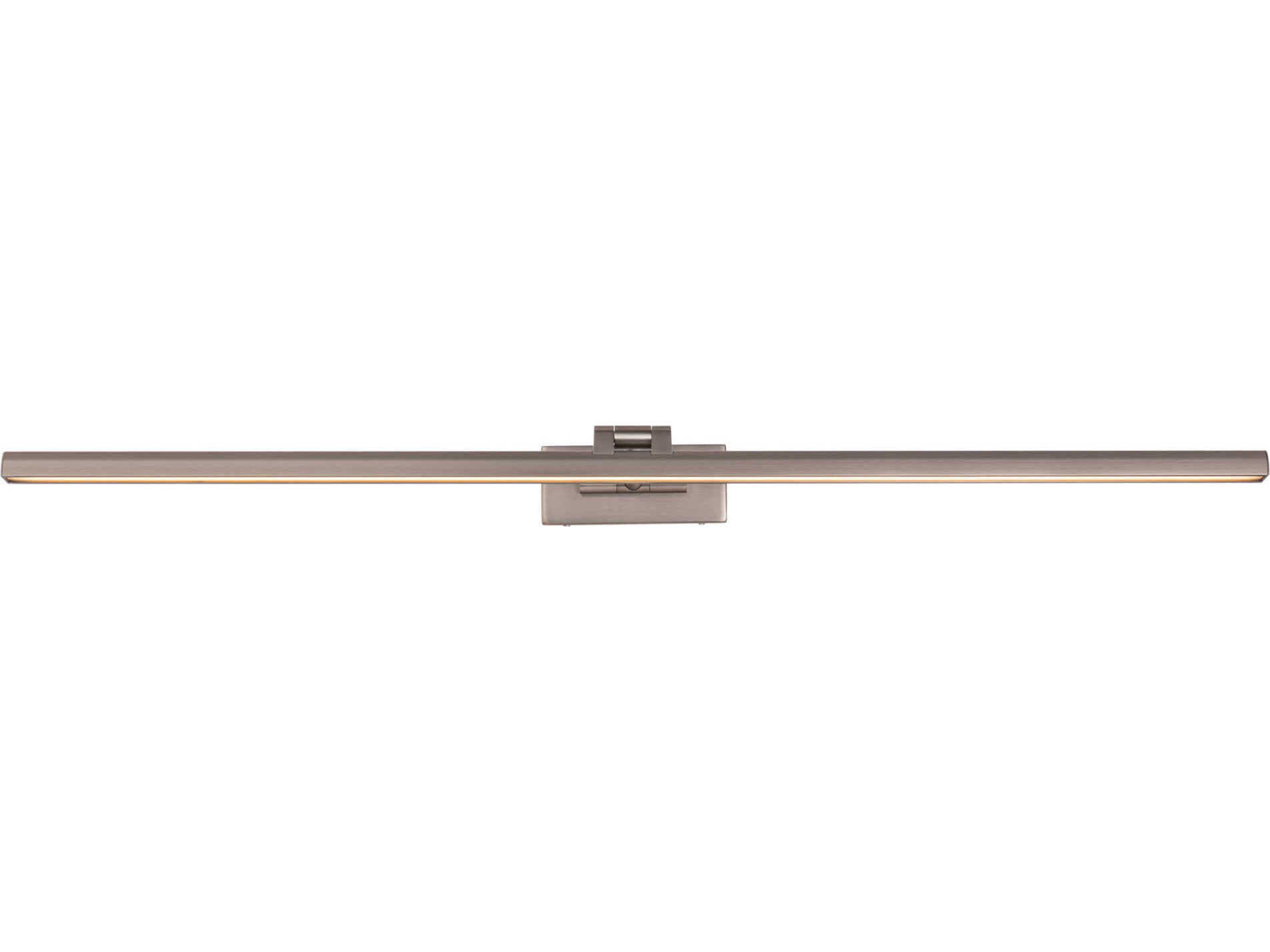 dweLED by WAC Lighting Reed 1-Light Brushed Nickel LED Picture Light