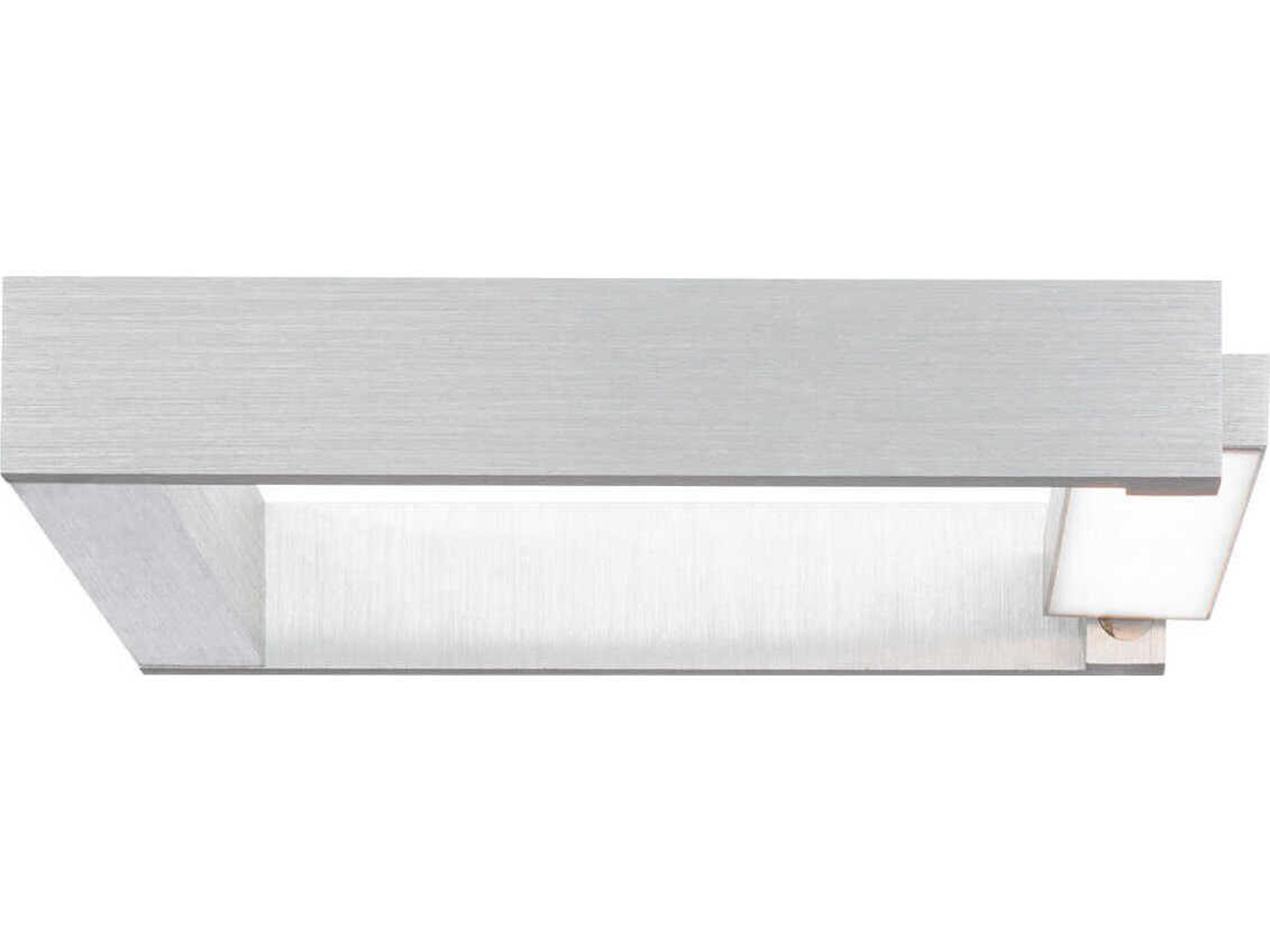 dweLED by WAC Lighting Lune 1-Light Brushed Aluminum Silver LED Picture Light