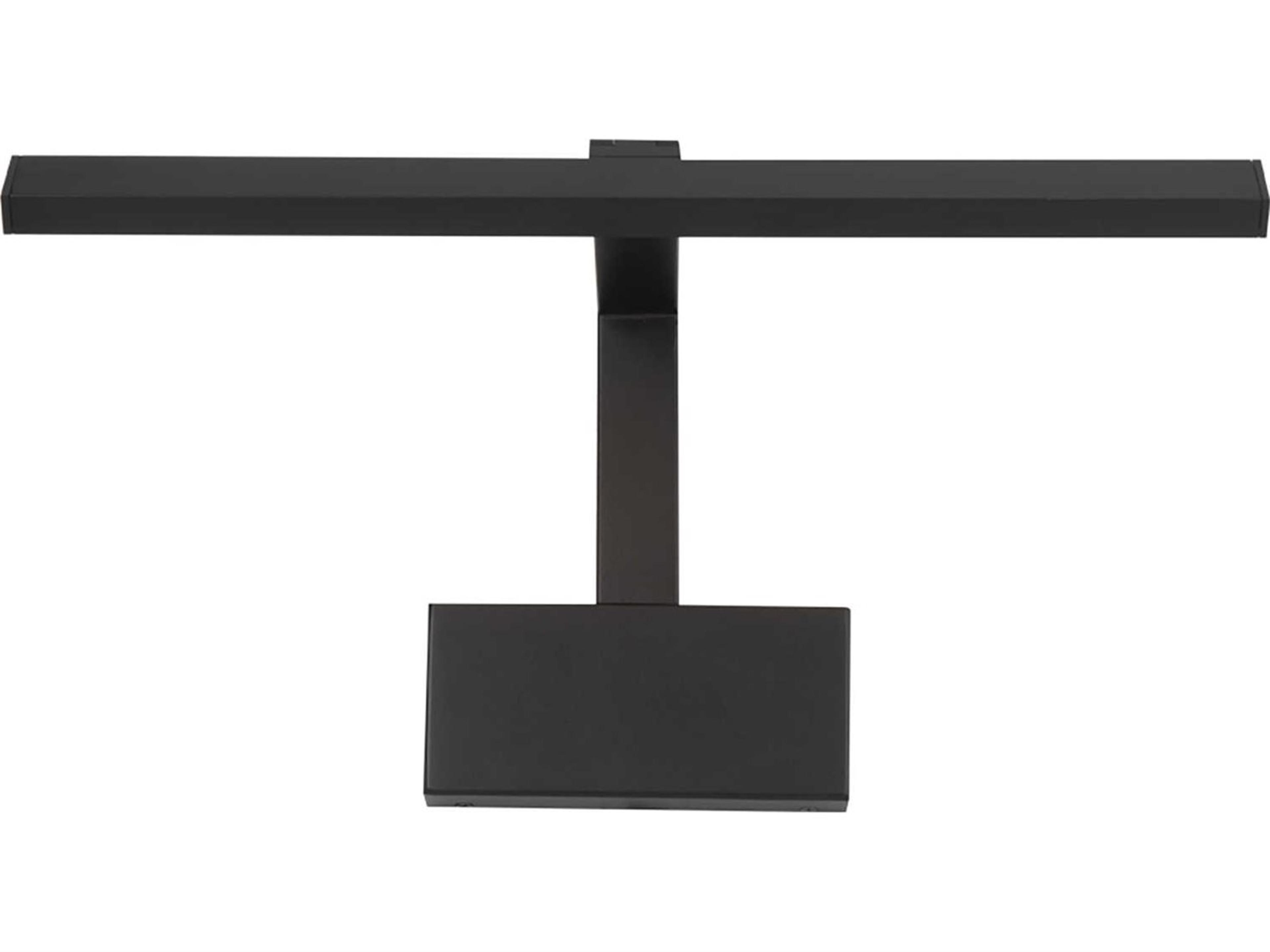 dweLED by WAC Lighting Uptown 1-Light Black LED Picture Light