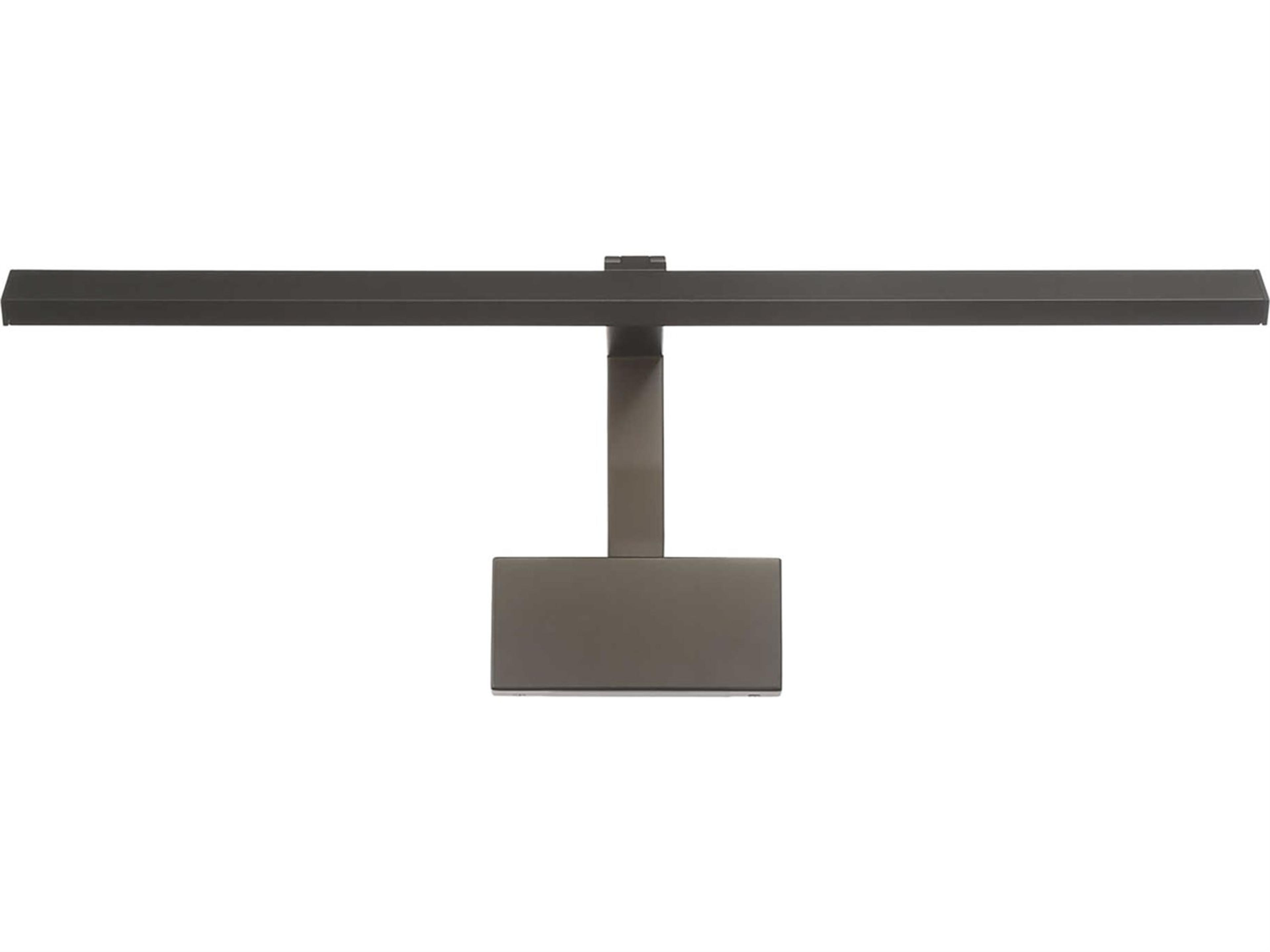 dweLED by WAC Lighting Uptown 1-Light Black LED Picture Light