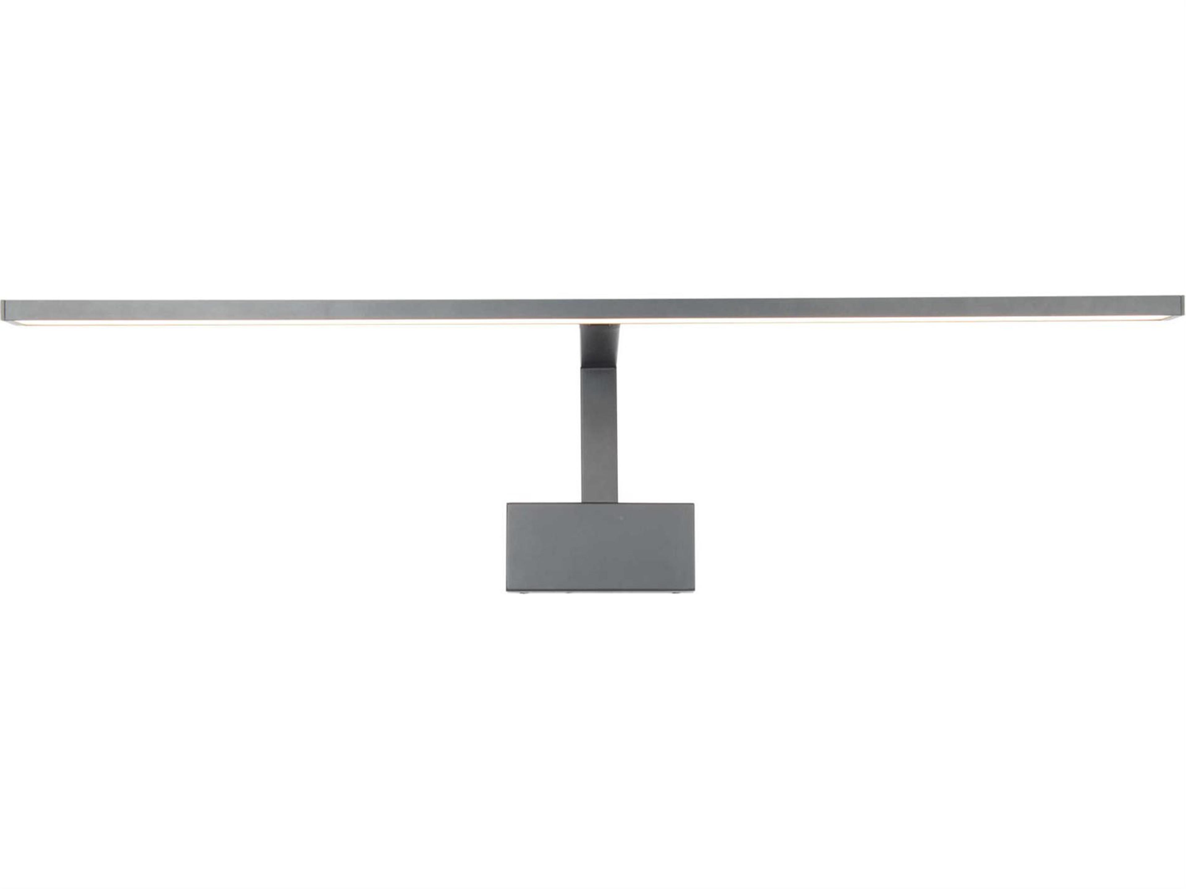 dweLED by WAC Lighting Uptown 1-Light Brushed Nickel LED Picture Light