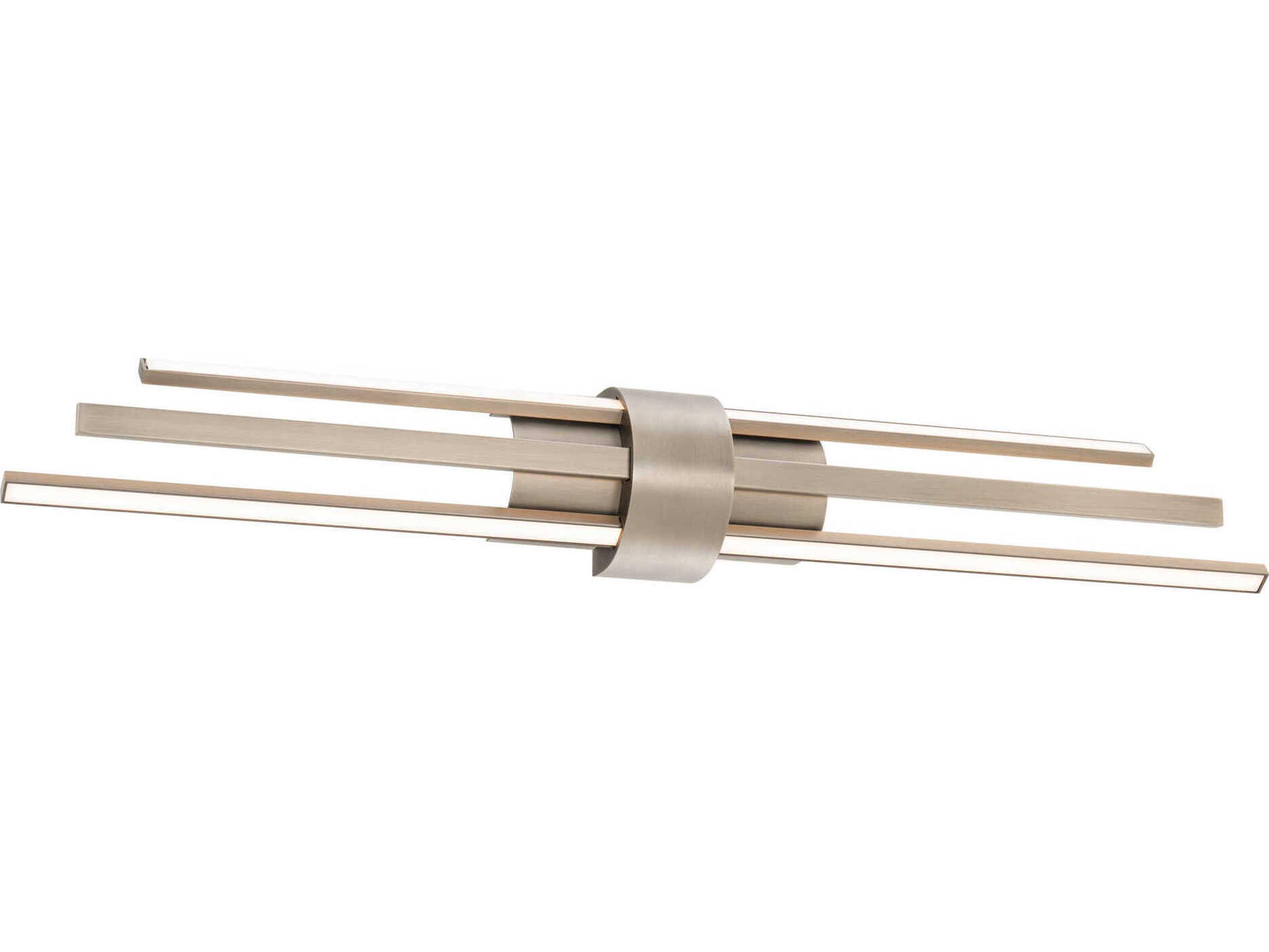 Melody 3-Light Brushed Nickel Vanity Light