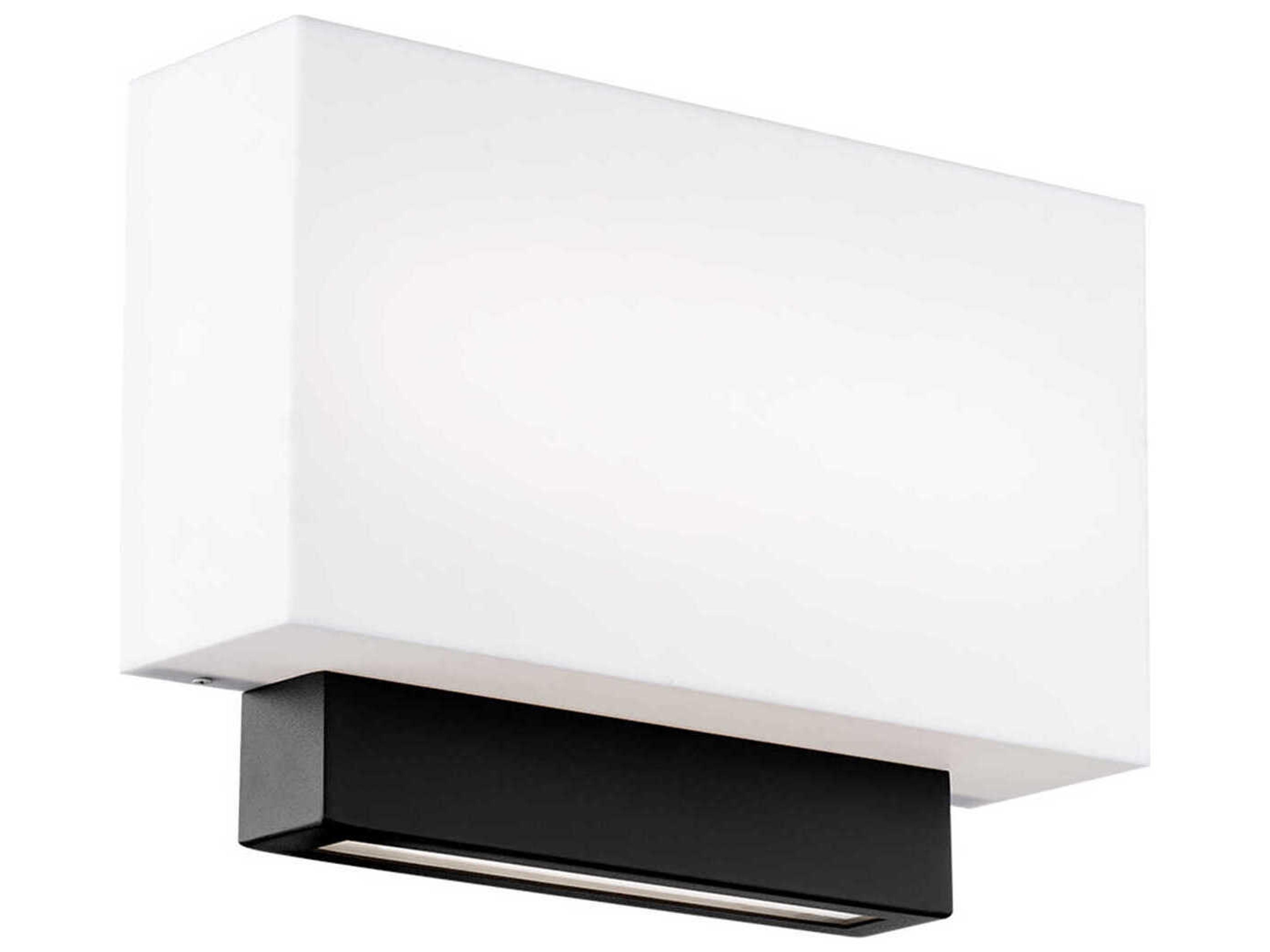 Maven 1-Light Black Wall Sconce