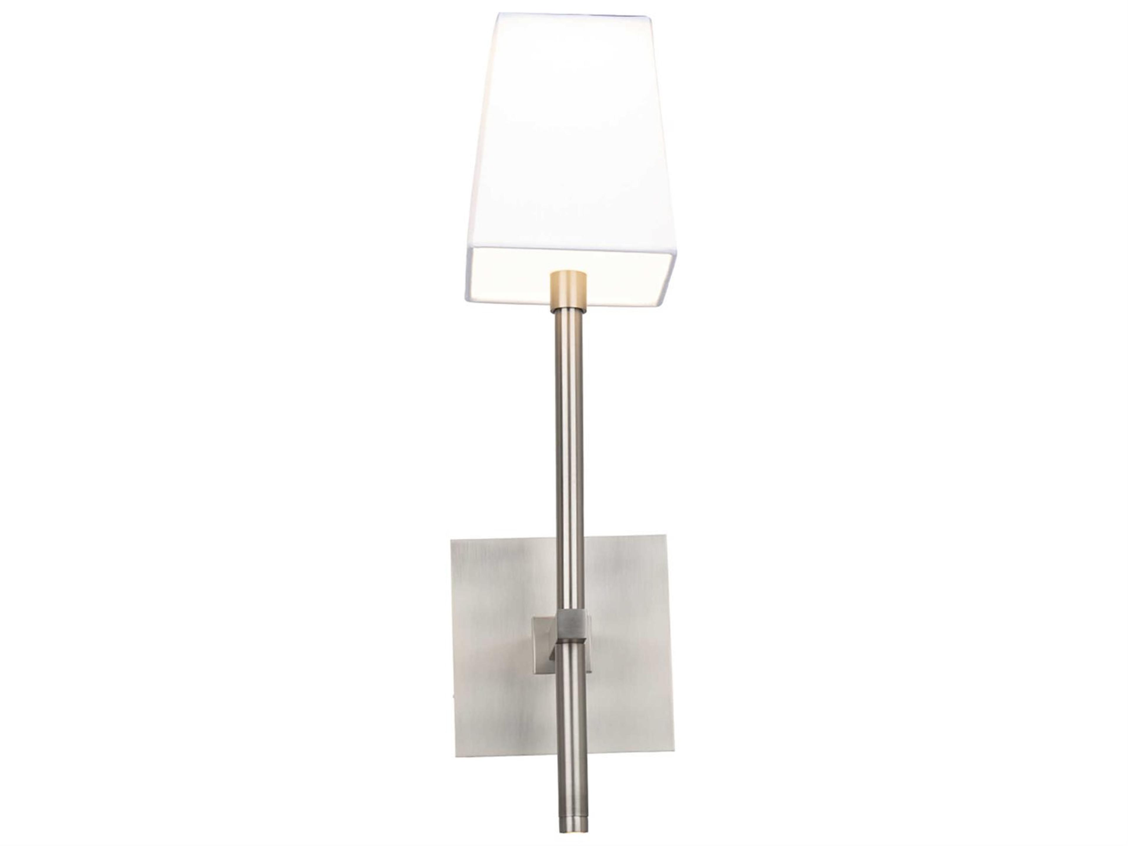 dweLED by WAC Lighting Seville 1-Light Brushed Nickel LED Wall Sconce