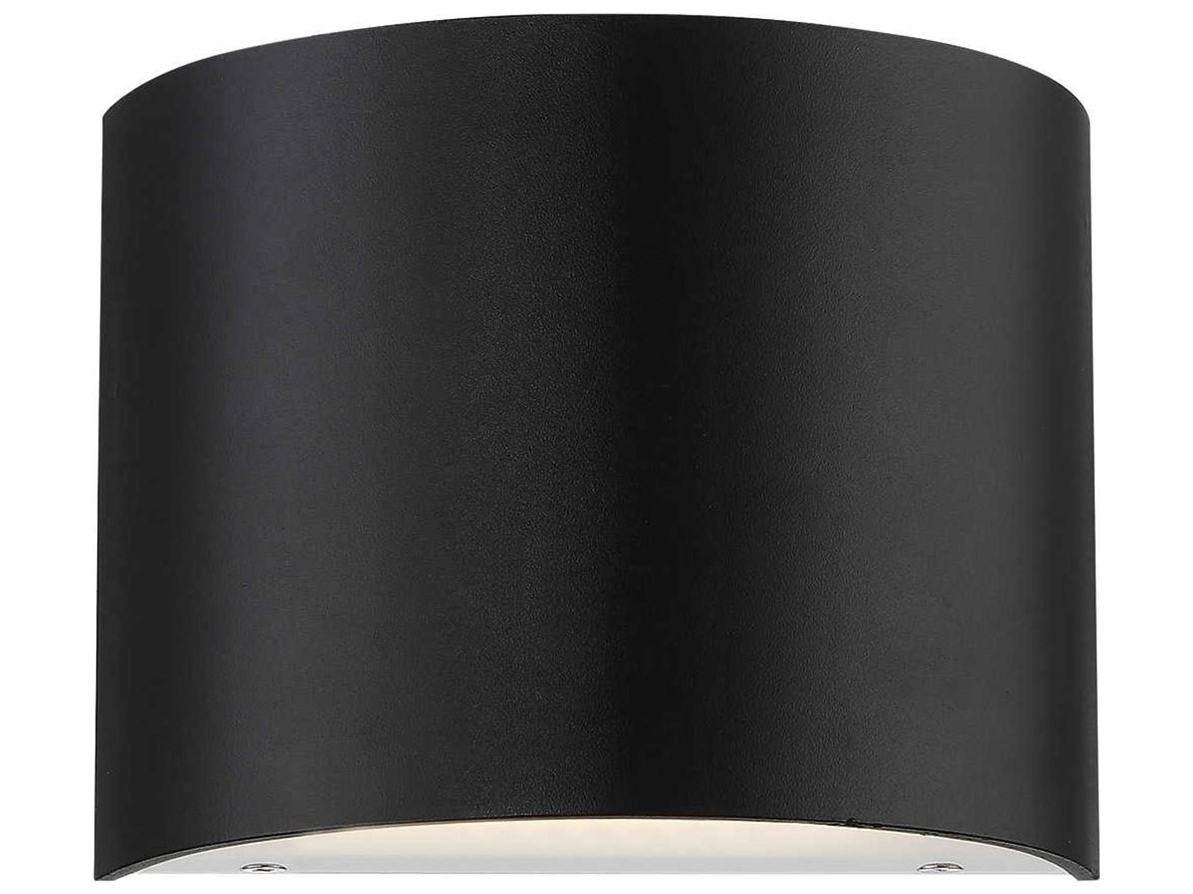 dweLED by WAC Lighting Pocket 1-Light Black LED Wall Sconce