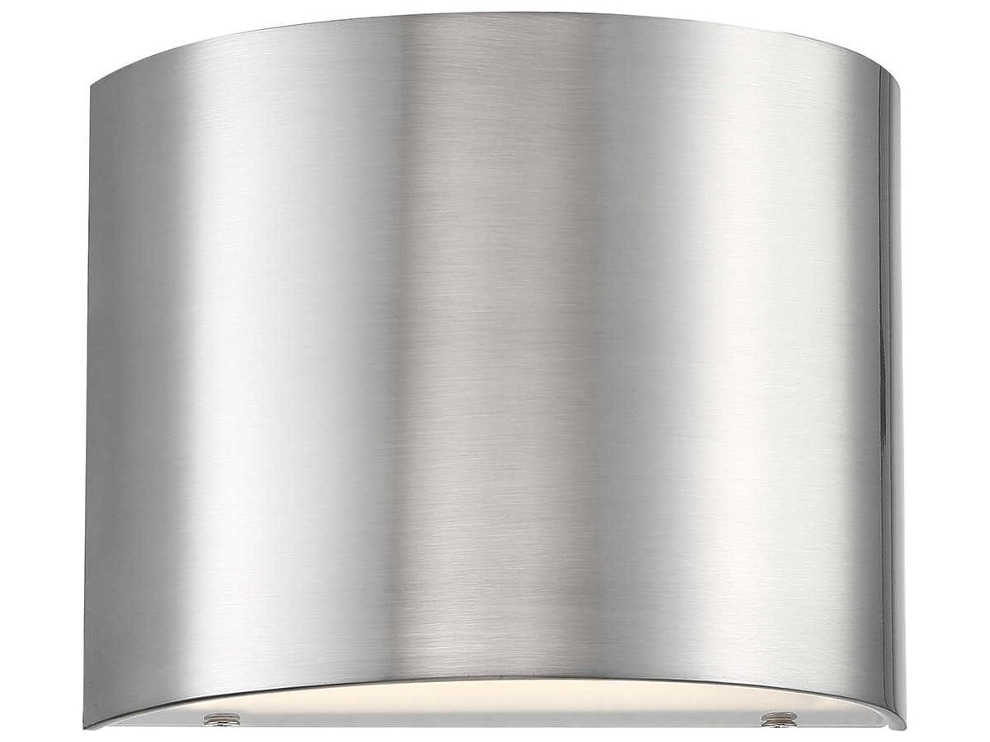 dweLED by WAC Lighting Pocket 1-Light Brushed Nickel LED Wall Sconce